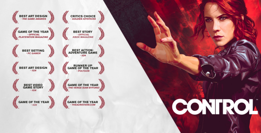 第三人稱冒險遊戲《控制》在Epic Games Store開放限時免費下載。（翻攝Epic Games Store）