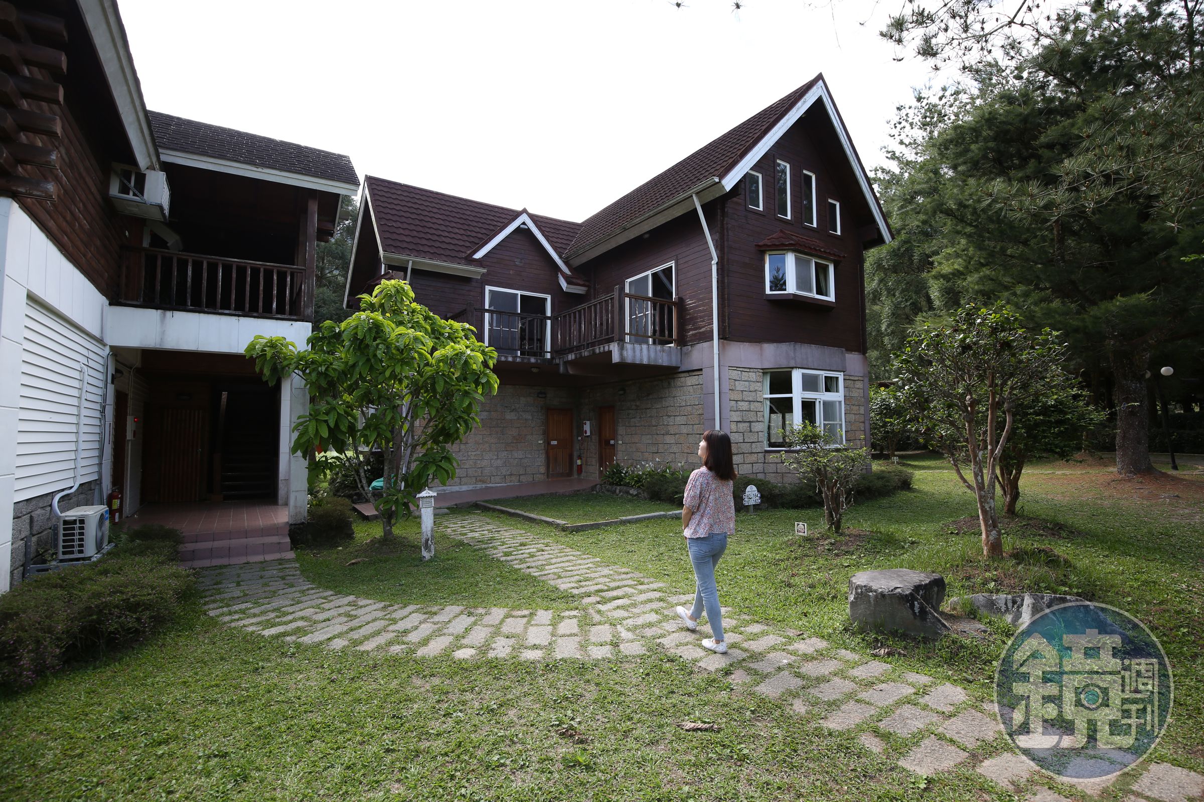 獨棟的小木屋，也很適合家族旅遊。