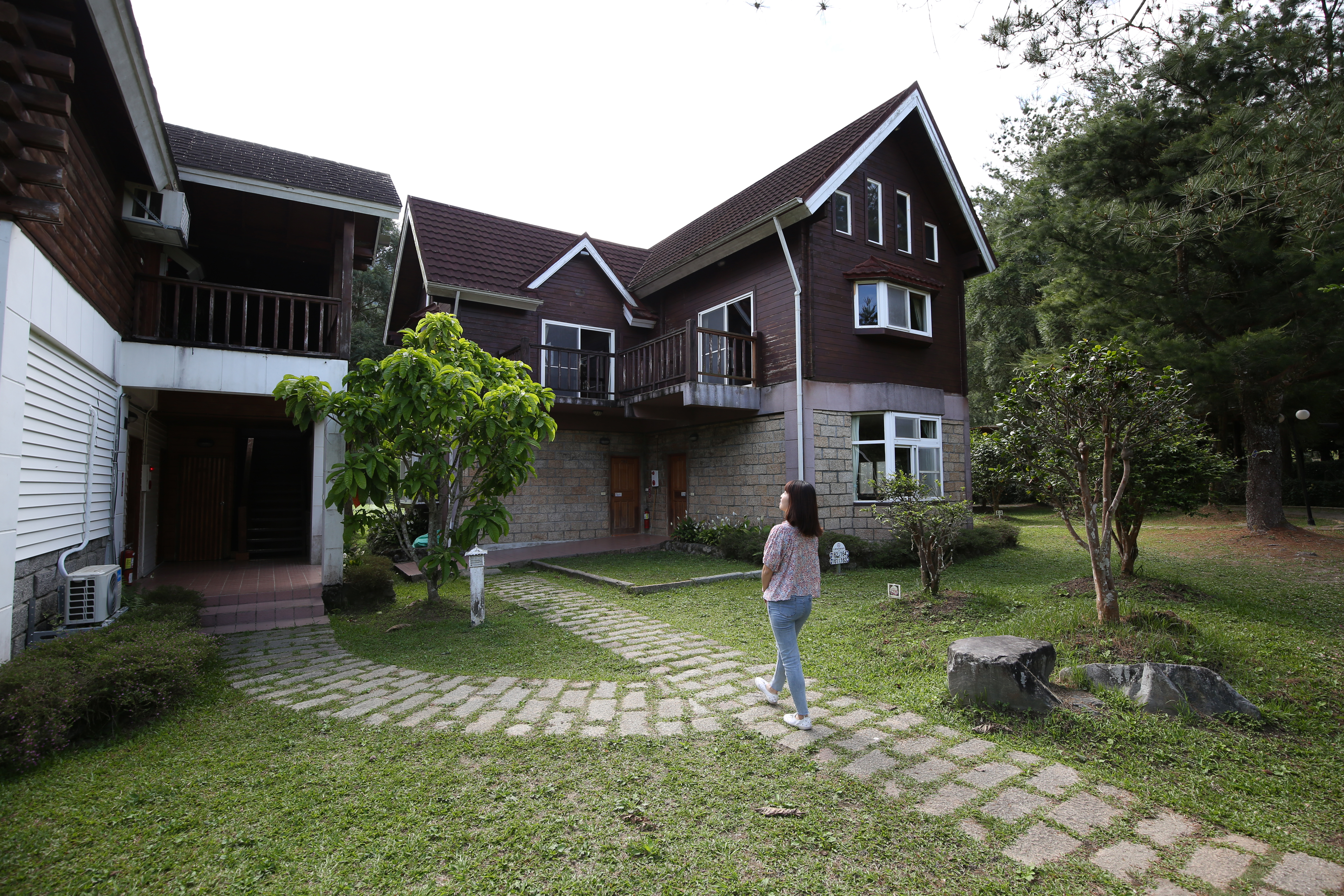 獨棟的小木屋，也很適合家族旅遊。