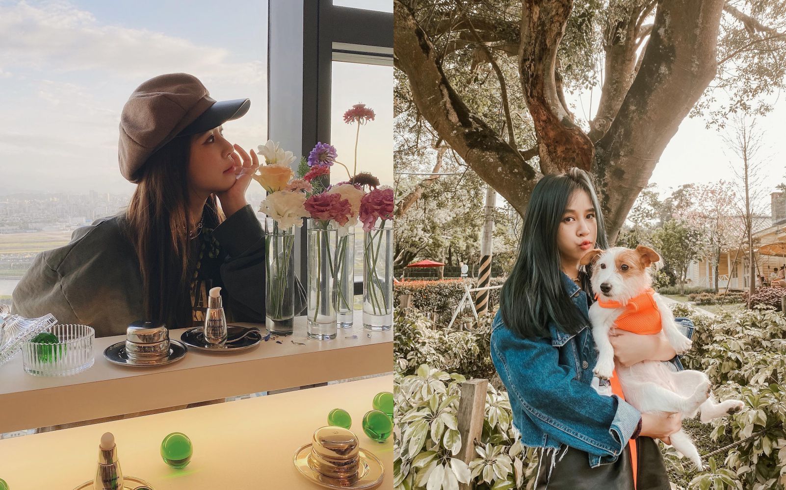 陳筱蕾積極面對自己腦瘤，樂觀正面。（翻攝自陳筱蕾臉書）