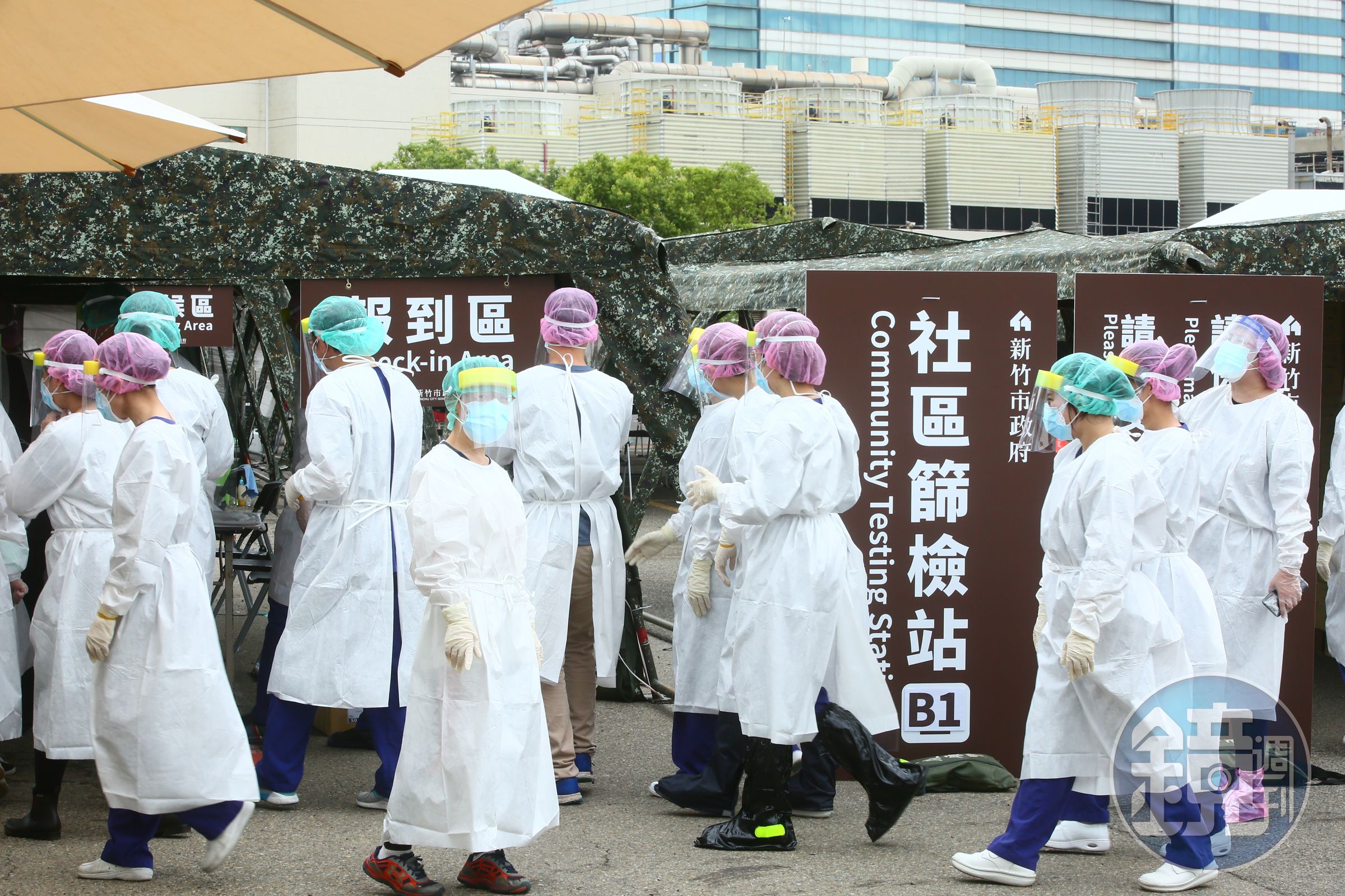 新竹男子確診新冠肺炎，但家人同事卻都未感染。（示意圖，本刊資料照）