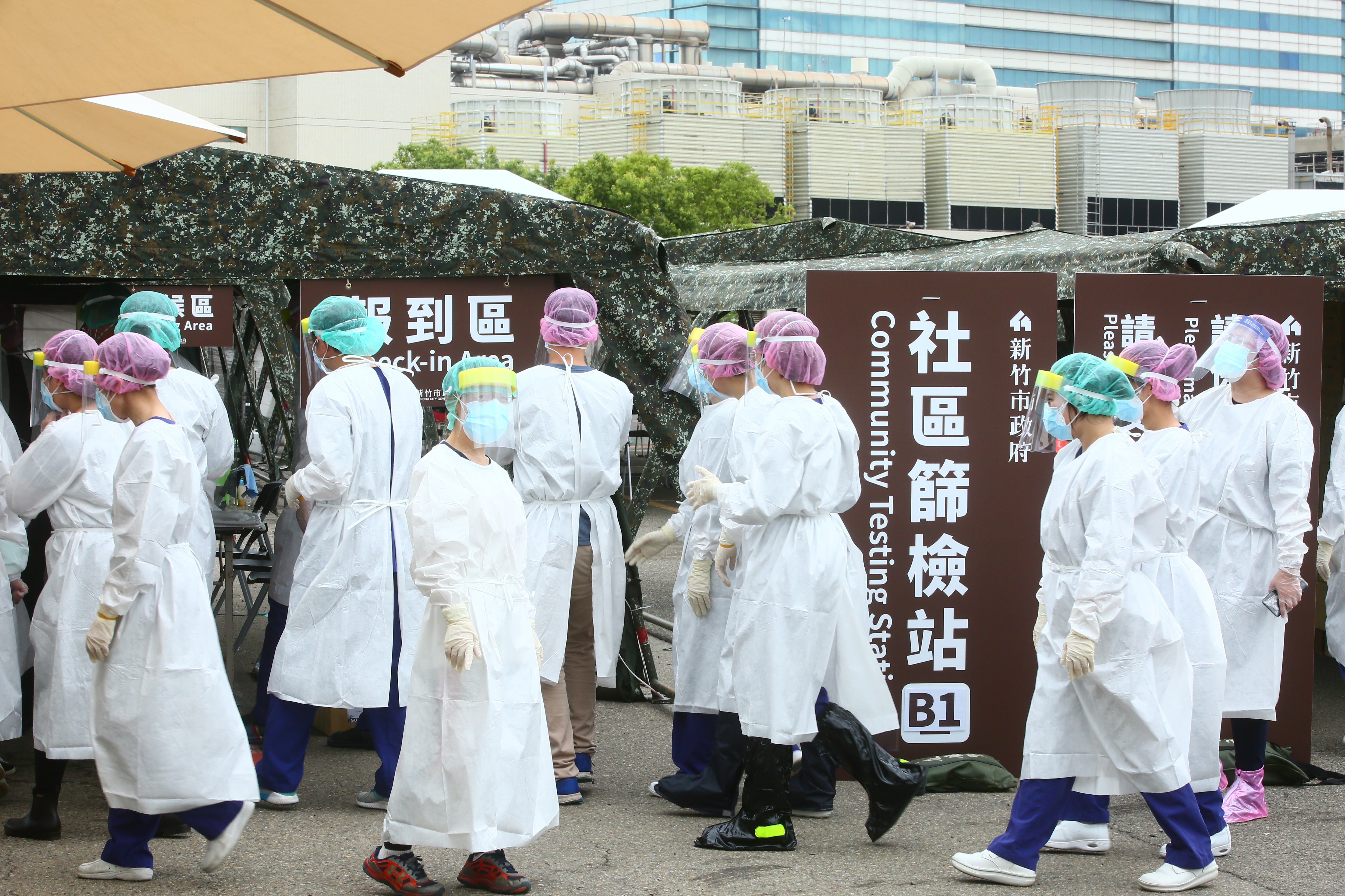 新竹男子確診新冠肺炎，但家人同事卻都未感染。（示意圖，本刊資料照）