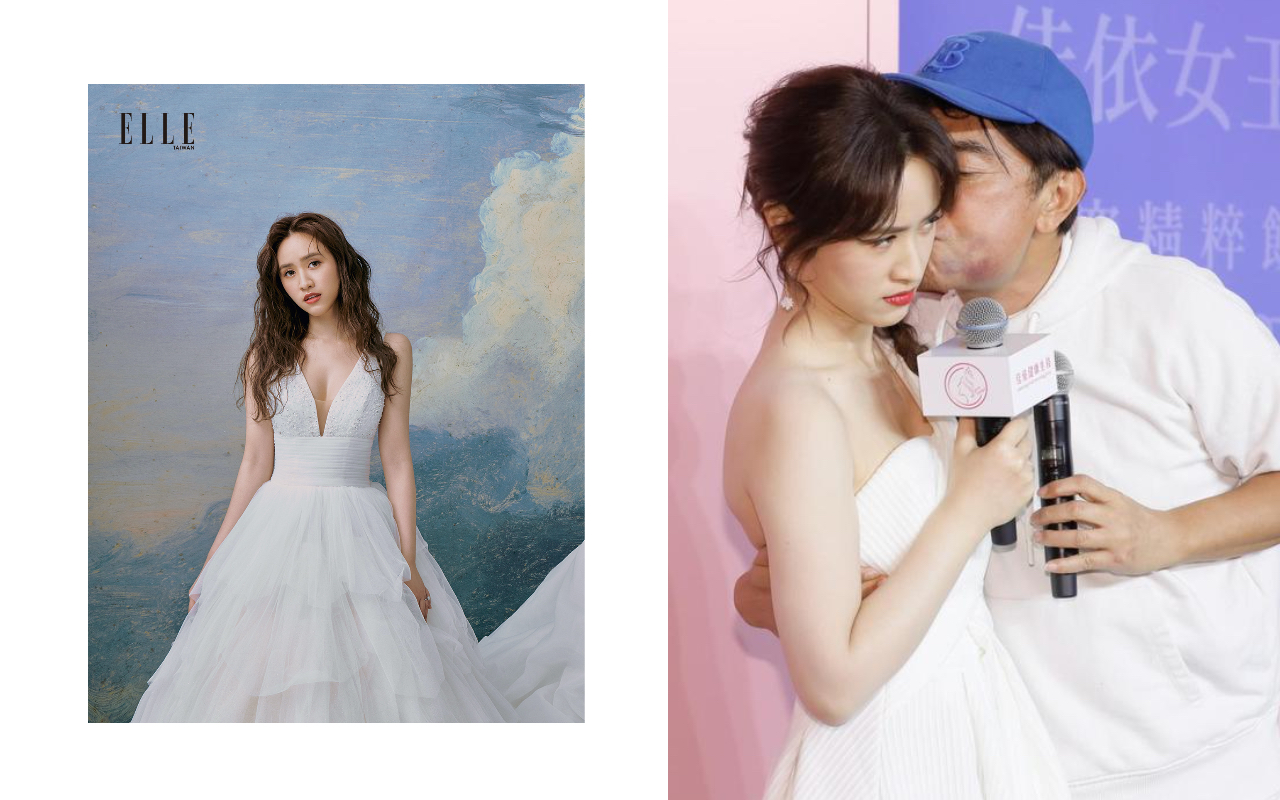 吳宗憲(右圖右)不斷喊話想當阿公,女兒吳姍儒談到理想的另一半,以及理想的婚禮。(《ELLE》國際中文版雜誌提供/本刊資料照)