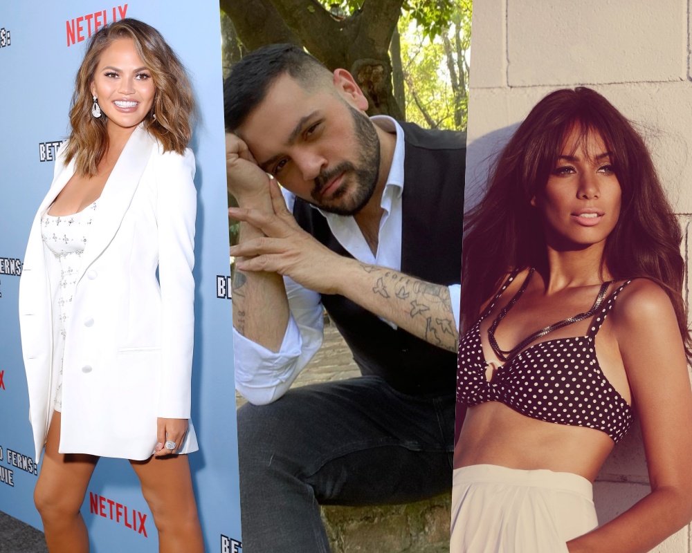 克莉絲汀泰根（左起）、麥可科斯特洛、里歐娜本週展開霸凌八卦捉交替，讓網友搞不清楚到底該替誰出頭。（Netflix提供、翻攝Michael Costello官方Instagram、Sony Music提供）