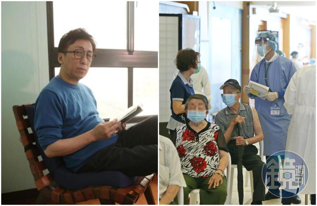 作家苦苓的母親86歲,符合第一批接種AZ疫苗的年齡。(本刊資料照)