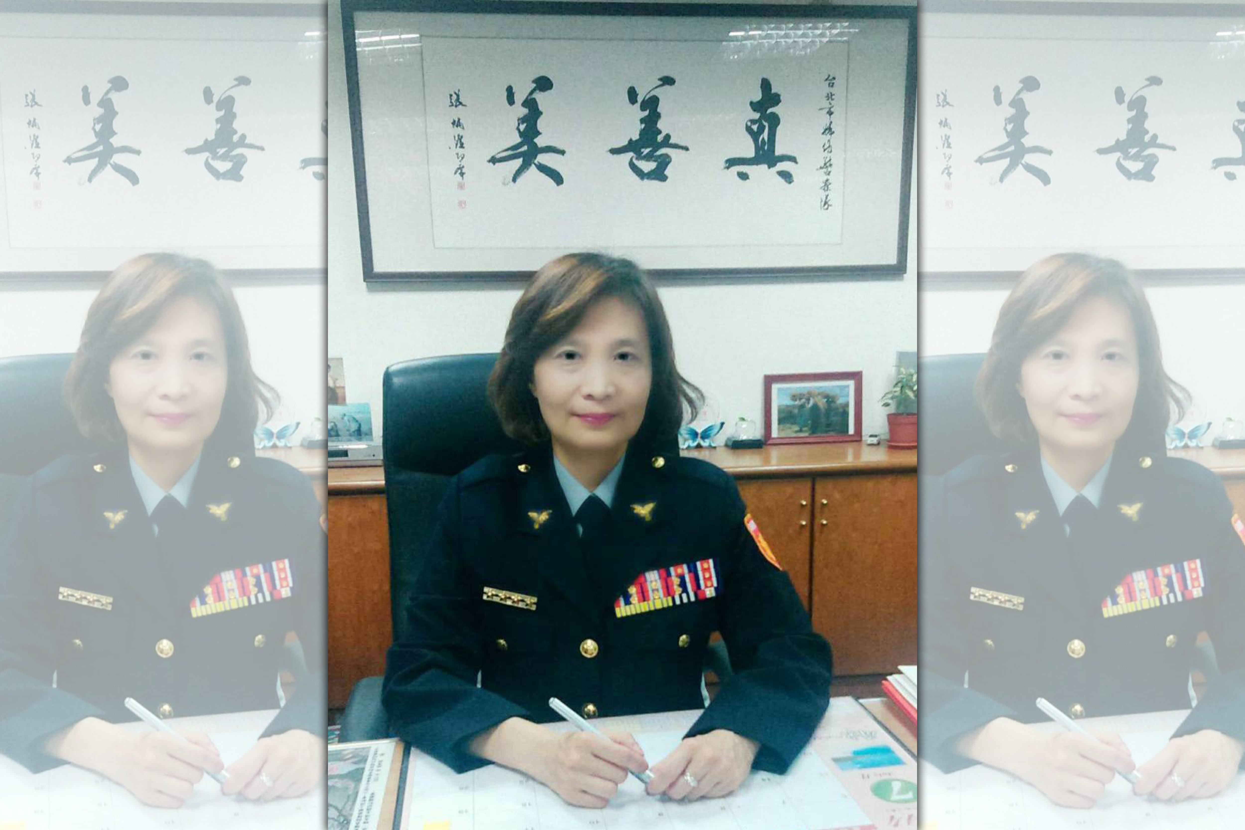 台北市警局少年警察隊長邱子珍認為，當一個警察的說話表達能力非常重要，因為警察必須跟民眾接觸，說話有同理心，才會讓民眾感覺到警察的關懷與體貼。（台北市警局提供）