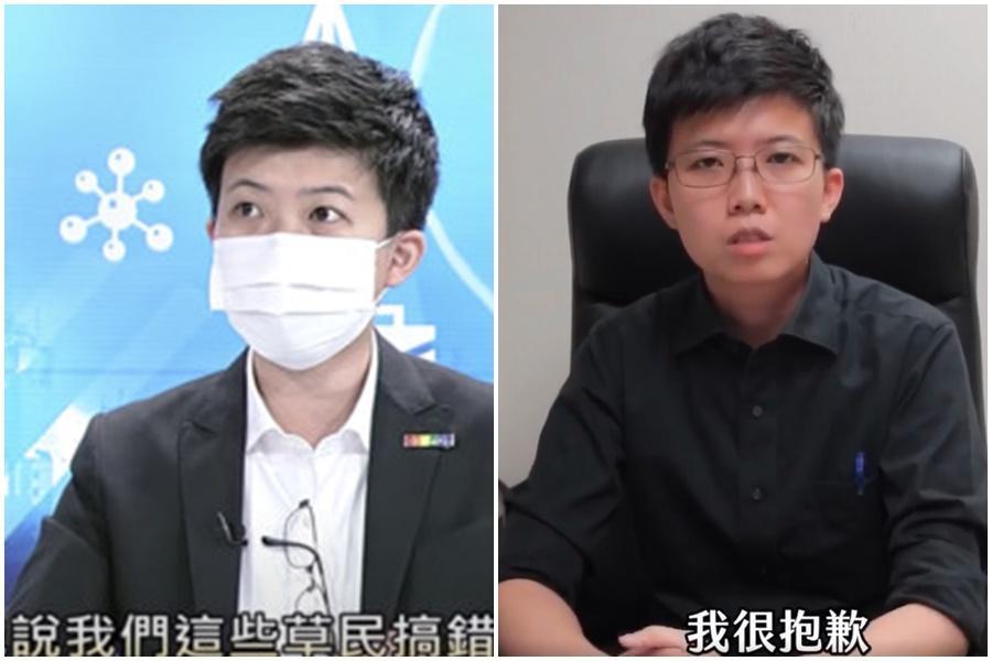 台北市議員苗博雅在政論節目批「全台縣市陪雙北坐牢」言論，在本土疫情嚴峻下，引發風波。（翻攝自《突發琪想》YouTube/苗博雅 MiaoPoya臉書）