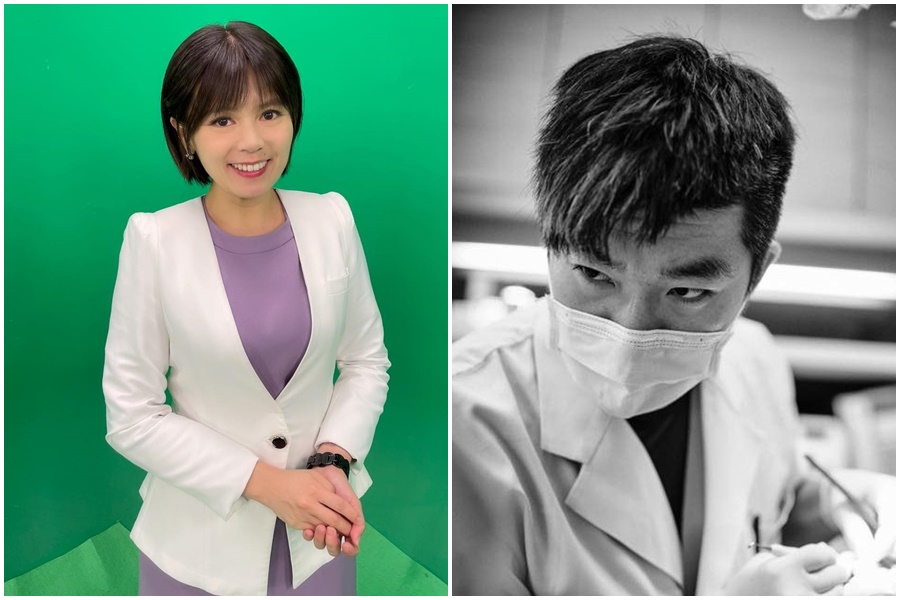 中天主播陳諺瑩認了打好心肝疫苗並道歉,遭牙醫史書華怒嗆。(翻攝自中天主播 陳諺瑩 Yenying Chen、盾牌牙醫史書華臉書)