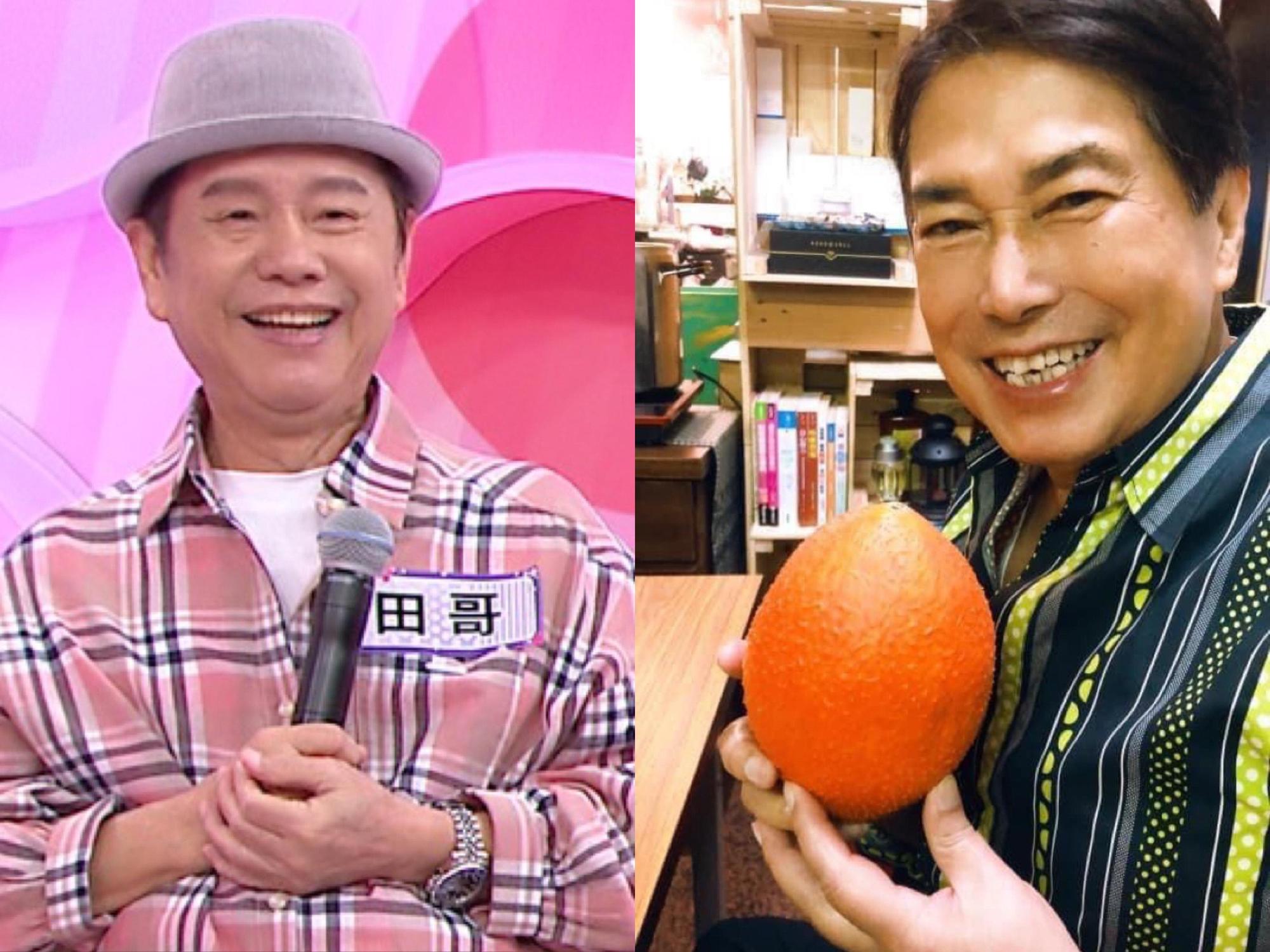 長青(右)驟逝,被他視為恩師、貴人的黃西田(左)也感到驚訝。(年代提供/翻攝自長青臉書)