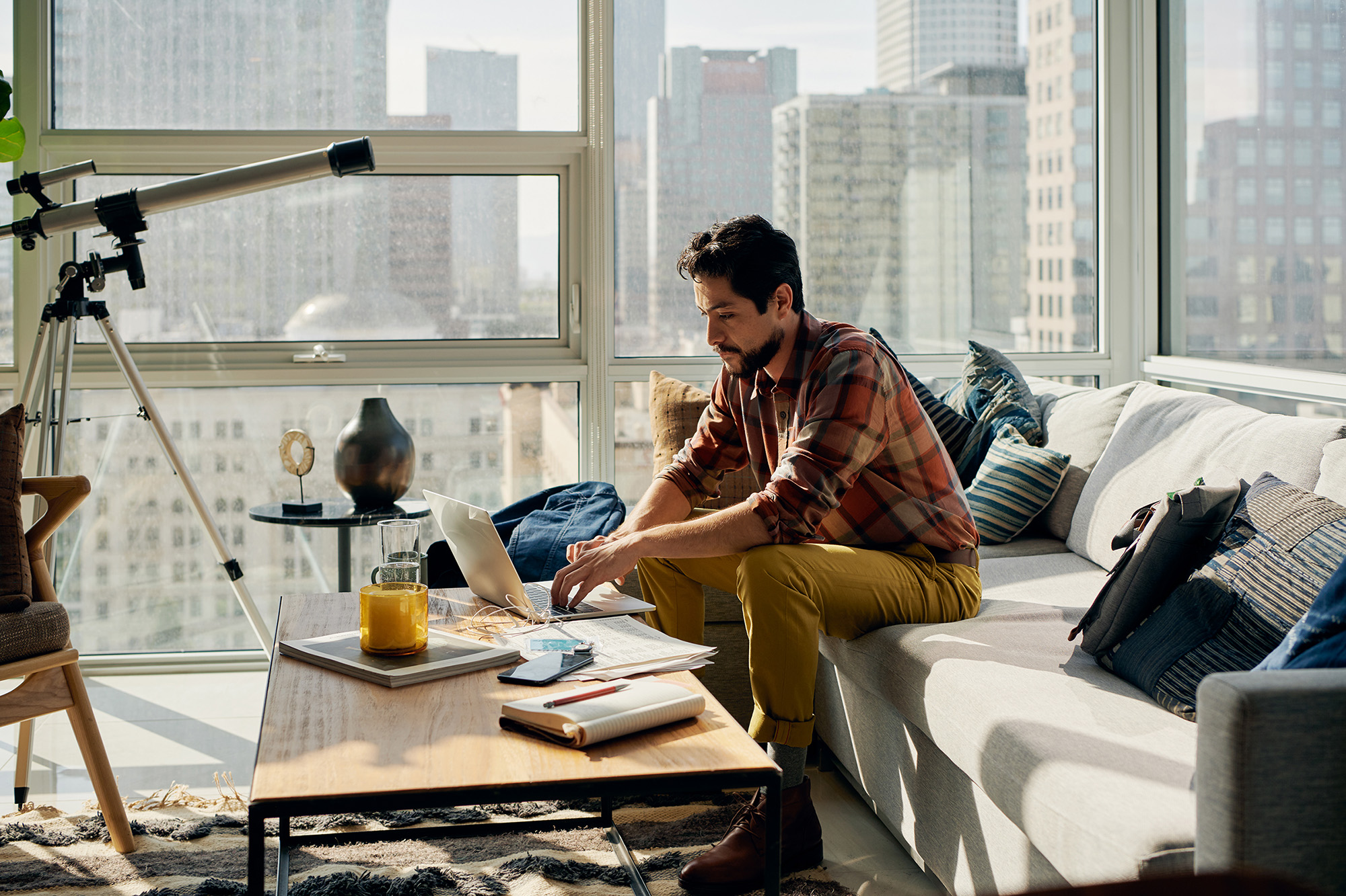 根據統計，2021年在Airbnb入住超過28晚以上的住宿比例，相較2019年增加了10％，而且有11％的長期住宿者是過著遊牧式生活。（Airbnb提供）