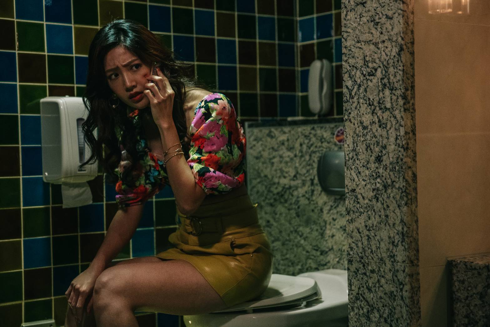 黃薇渟飾演命運悲慘的特種行業工作者。(catchplay提供)
