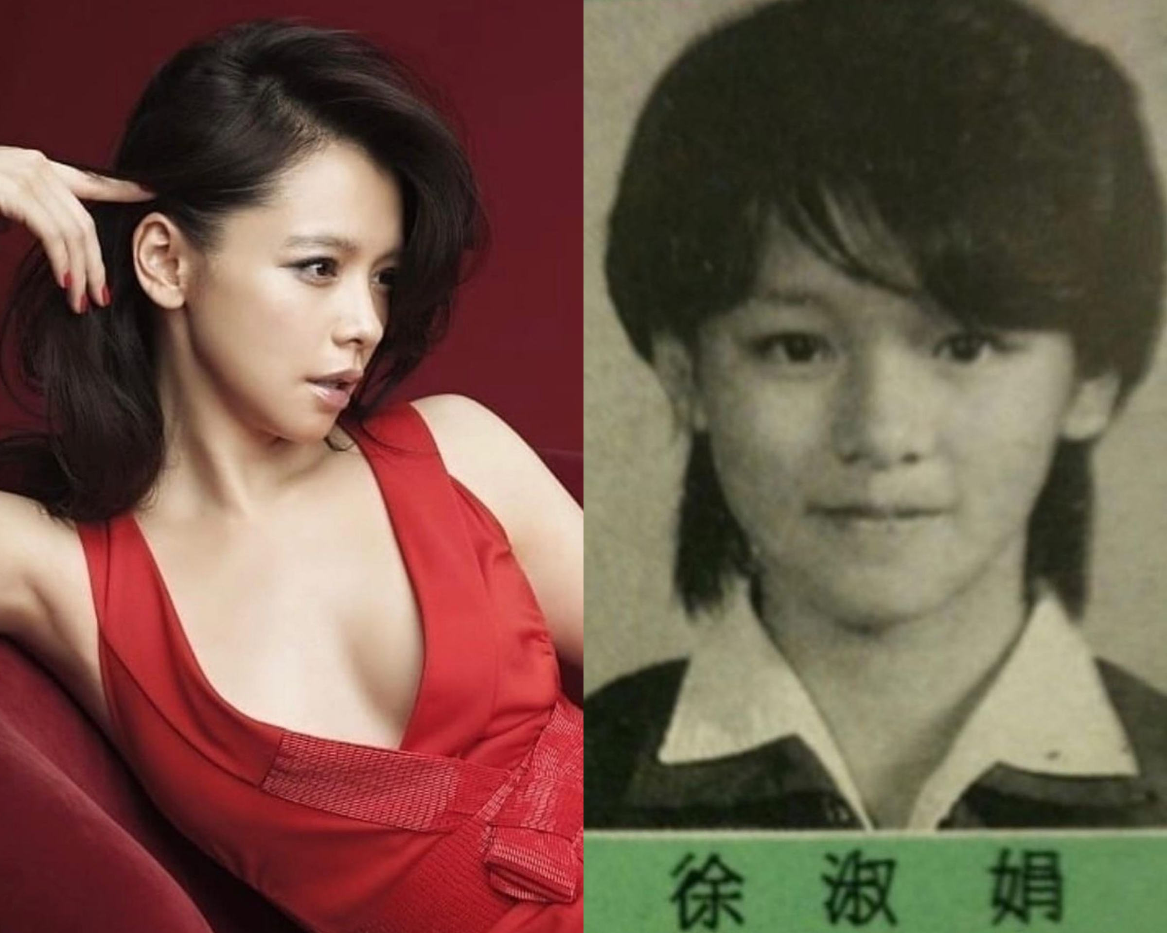 徐若瑄公開自己小學畢業照，當時的她已經是個小美人，但她卻吐槽自己髮型難看。（翻攝自徐若瑄IG）