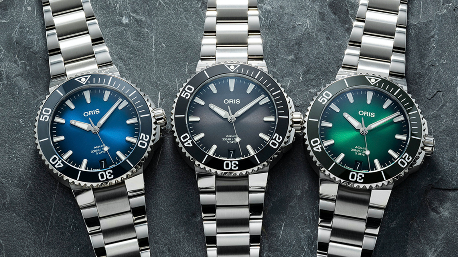 【新錶2021】縮小尺寸、加入新色!ORIS自製機芯Aquis新款入列