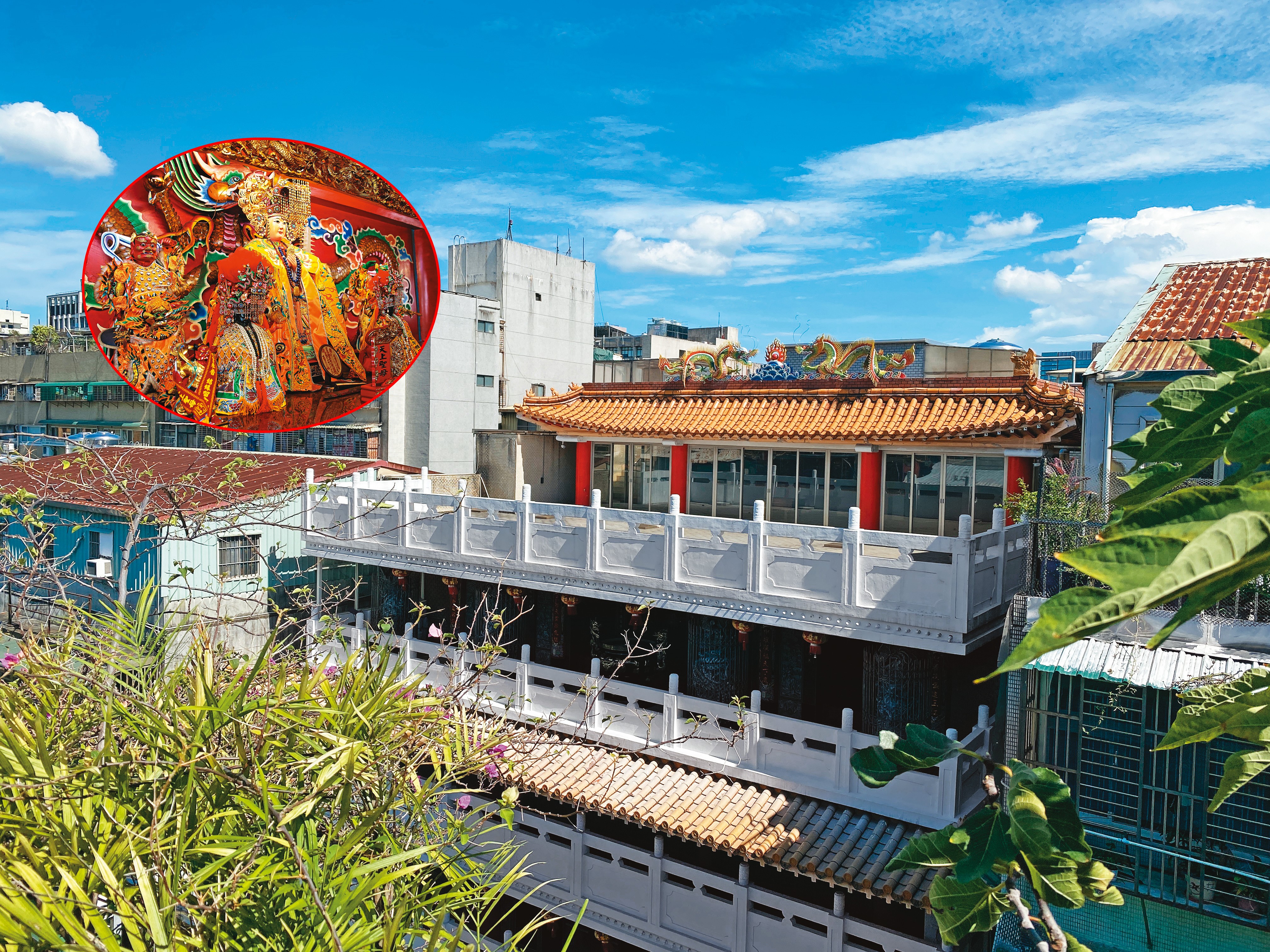 台北市龍江路的九龍宮，市值逾5億元，原地主在建廟近40年後否認捐地蓋廟，提告要趕走神明。