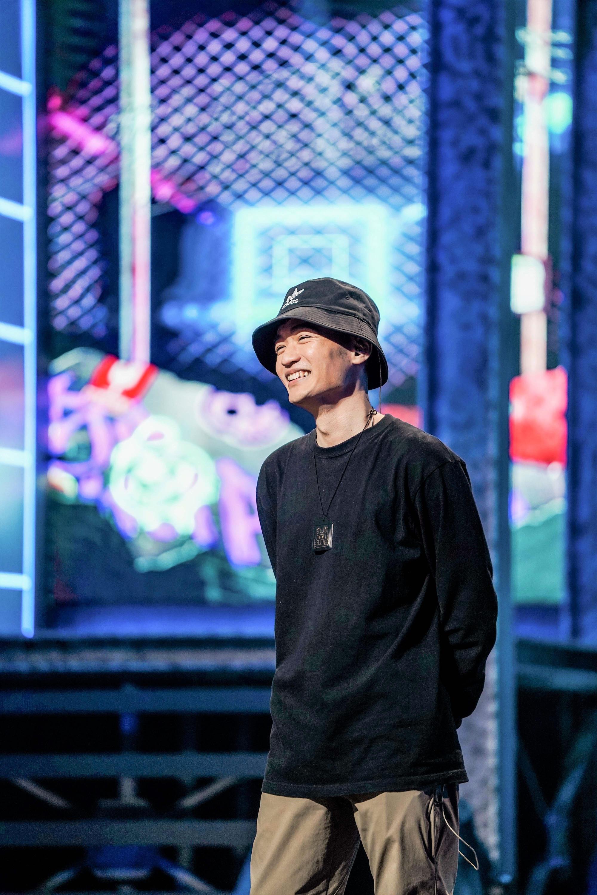 還是國中生的青蛙,是參賽選手中年紀最小的。(MTV提供)