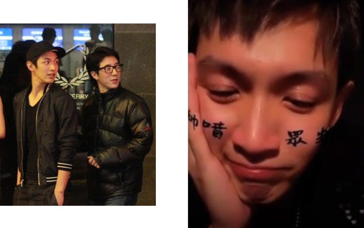 昨天是柯震東30歲生日，好友房祖名驚喜現身直播，時隔7年再次世紀同框。（翻攝自柯震東IG、新浪網）