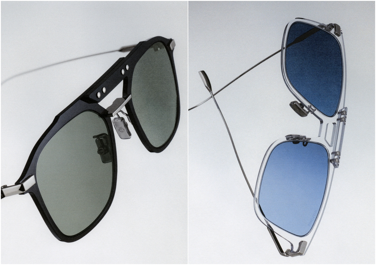 RIMOWA Bridge眼鏡系列，以嶄新手法演繹實用奢華的設計。（美之心提供）