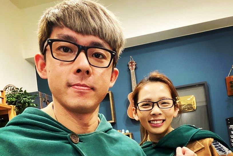 阿滴跟滴妹2人都是台灣人氣YouTuber。（翻攝自滴妹IG）