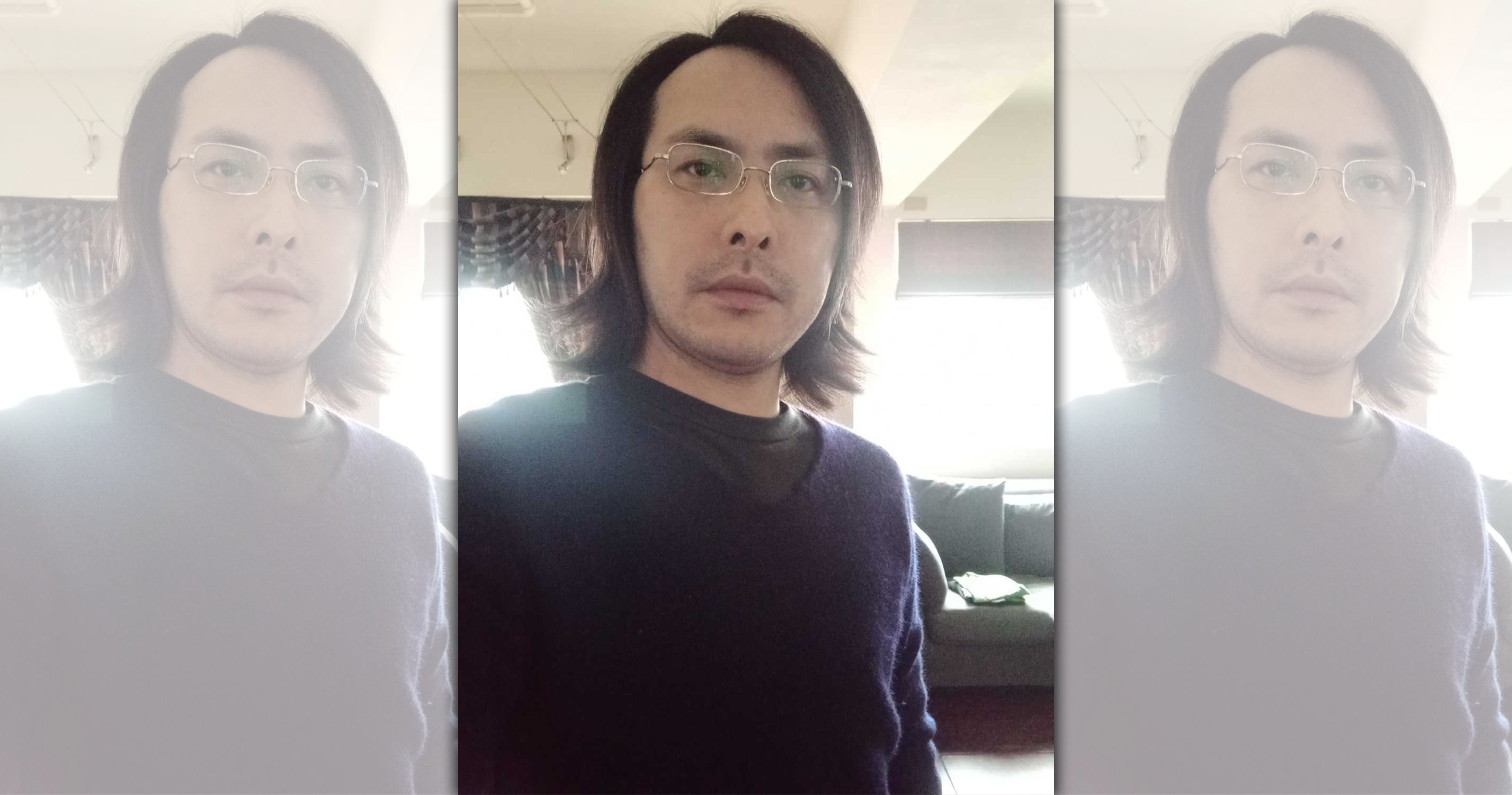 范植偉外在轉變，貌似黃安。（翻攝自范植偉臉書）