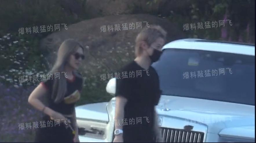 周揚青與羅昊打得火熱,兩人又被拍到約會。(翻攝「爆料敲猛的阿飛」騰訊視頻)