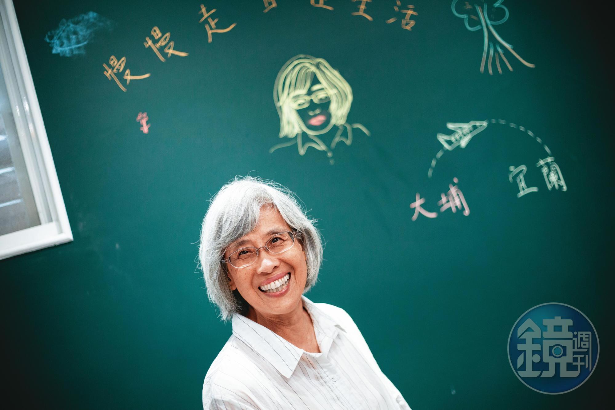 楊寶熙從香港大埔移居台灣宜蘭，要過親近土地的生活。