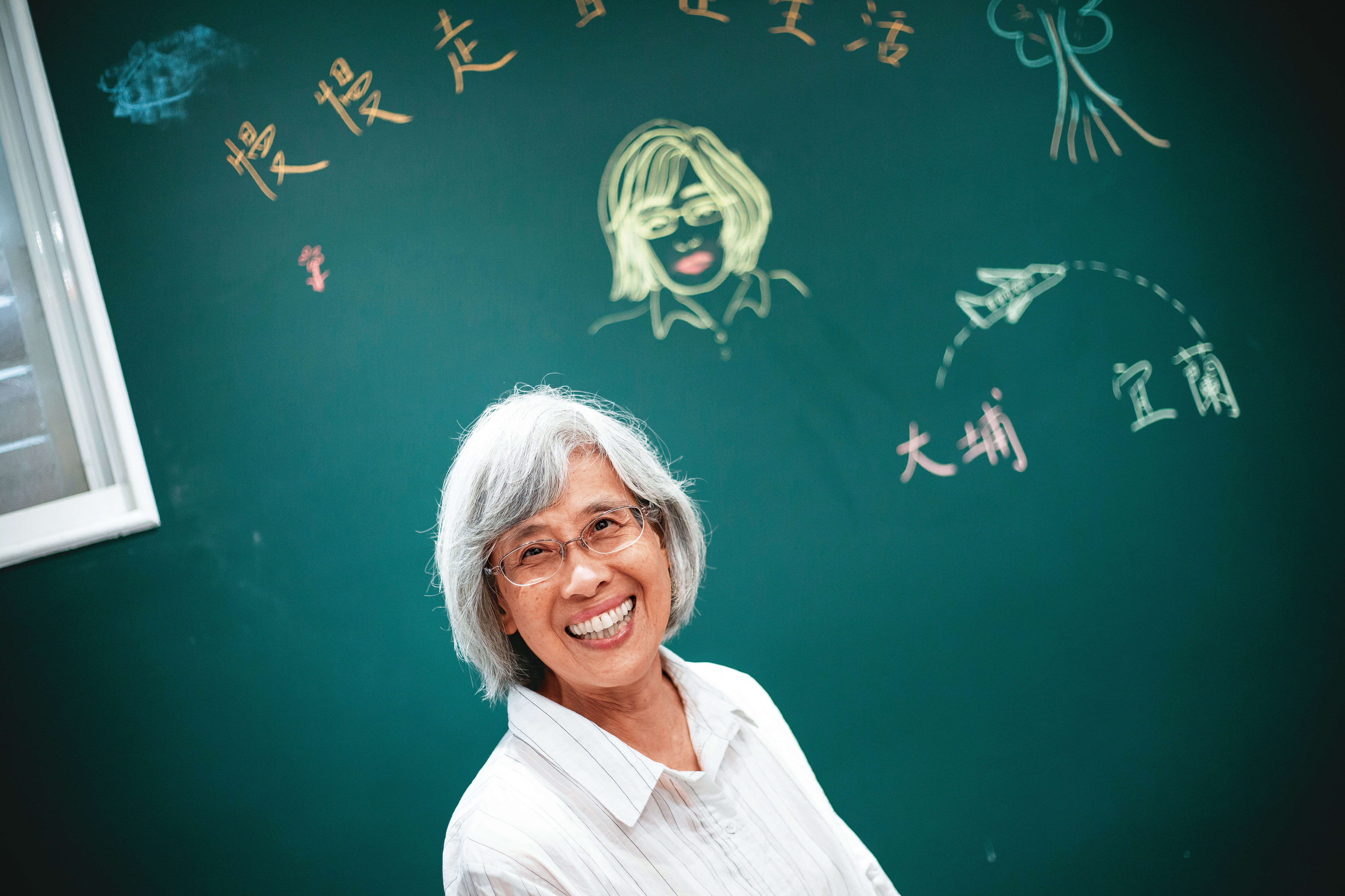 楊寶熙從香港大埔移居台灣宜蘭，要過親近土地的生活。