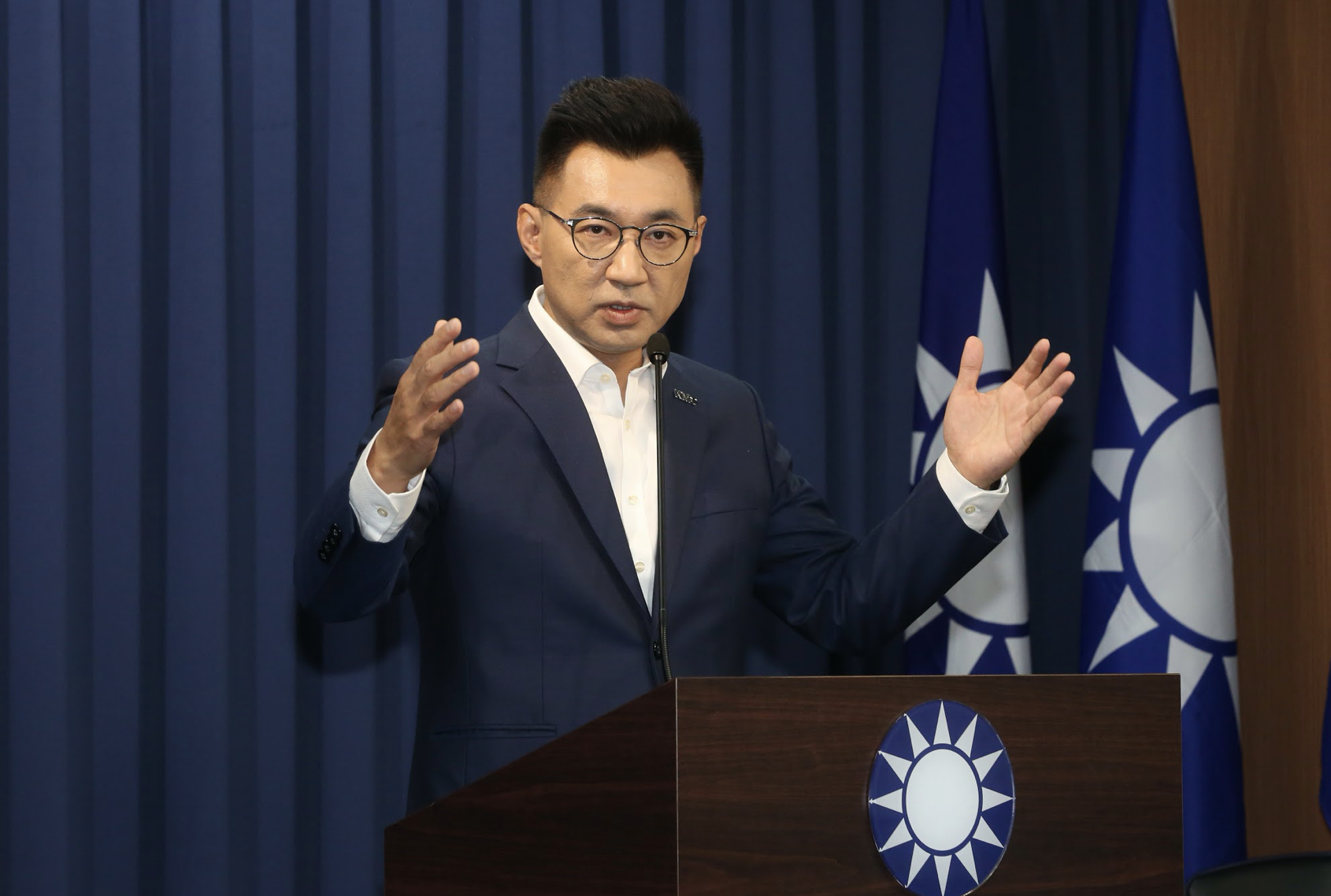 江啟臣表示，會要求中選會提早說明公投事宜。（資料照）