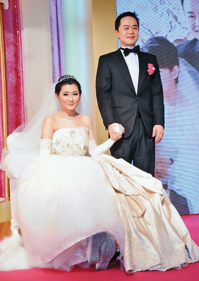 張承中與Selina有過一段婚姻，他一直覺得被當「后的男人」壓力太大，後來夫妻雖離婚，工作仍有交集。（華研提供）