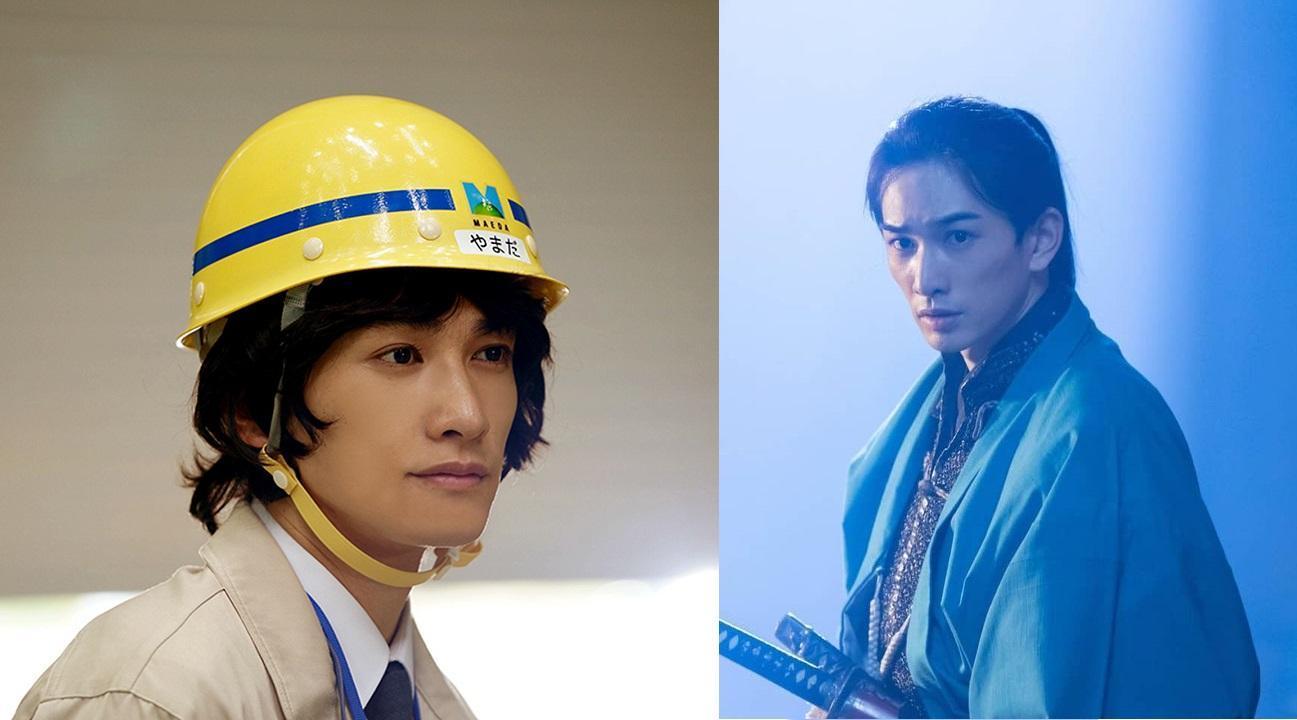 町田啓太去年爆紅後舊作《前田建設奇幻營業部》也因此在台上映(左圖),他最近更參與大河劇《直衝青天》演出,人氣無法擋。(左圖friDay影音提供,右圖翻攝自町田啓太Instagram)