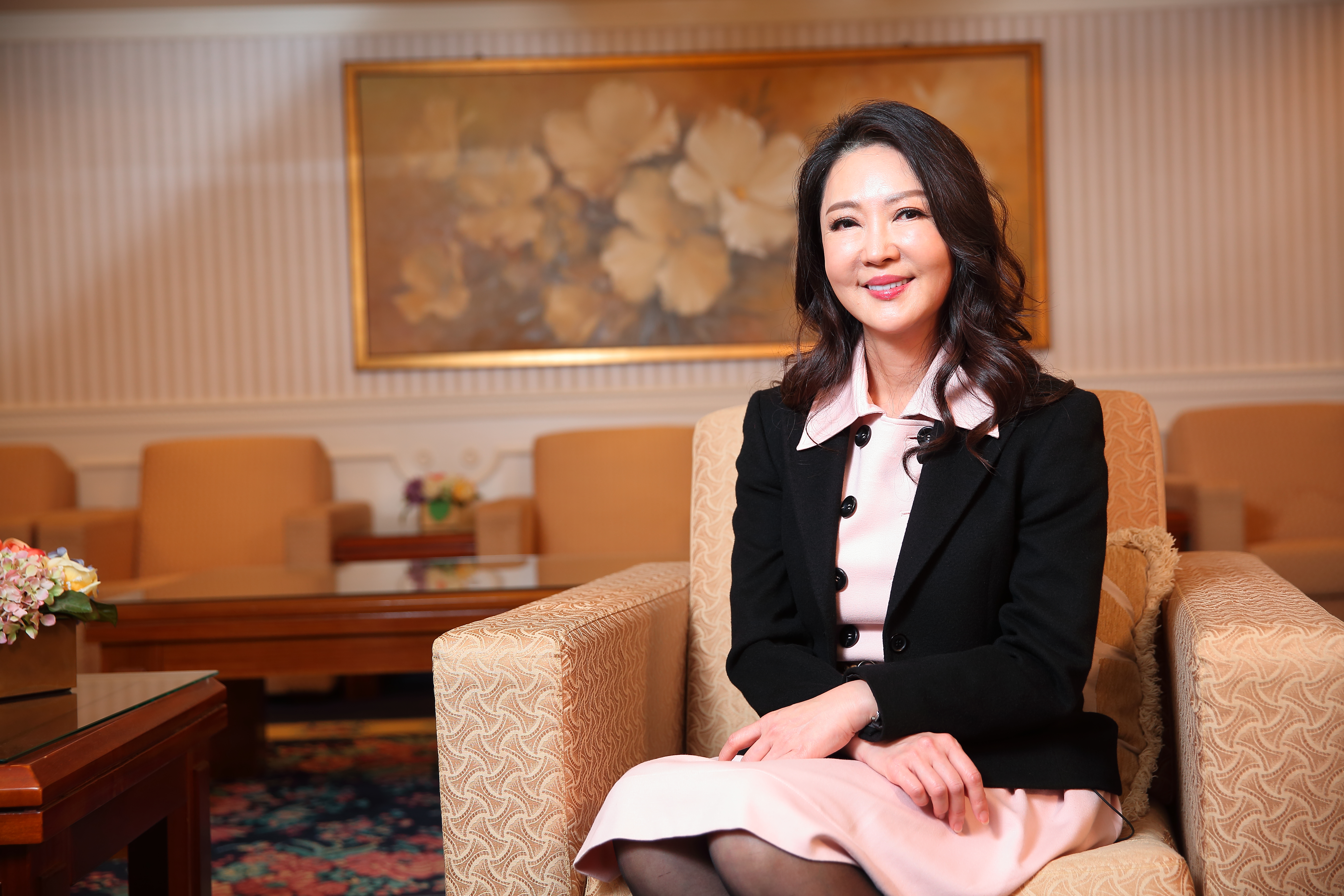 從去年疫情開始，王瑞瑜即督促公司上下加快防疫商品的研究。（本刊資料照）