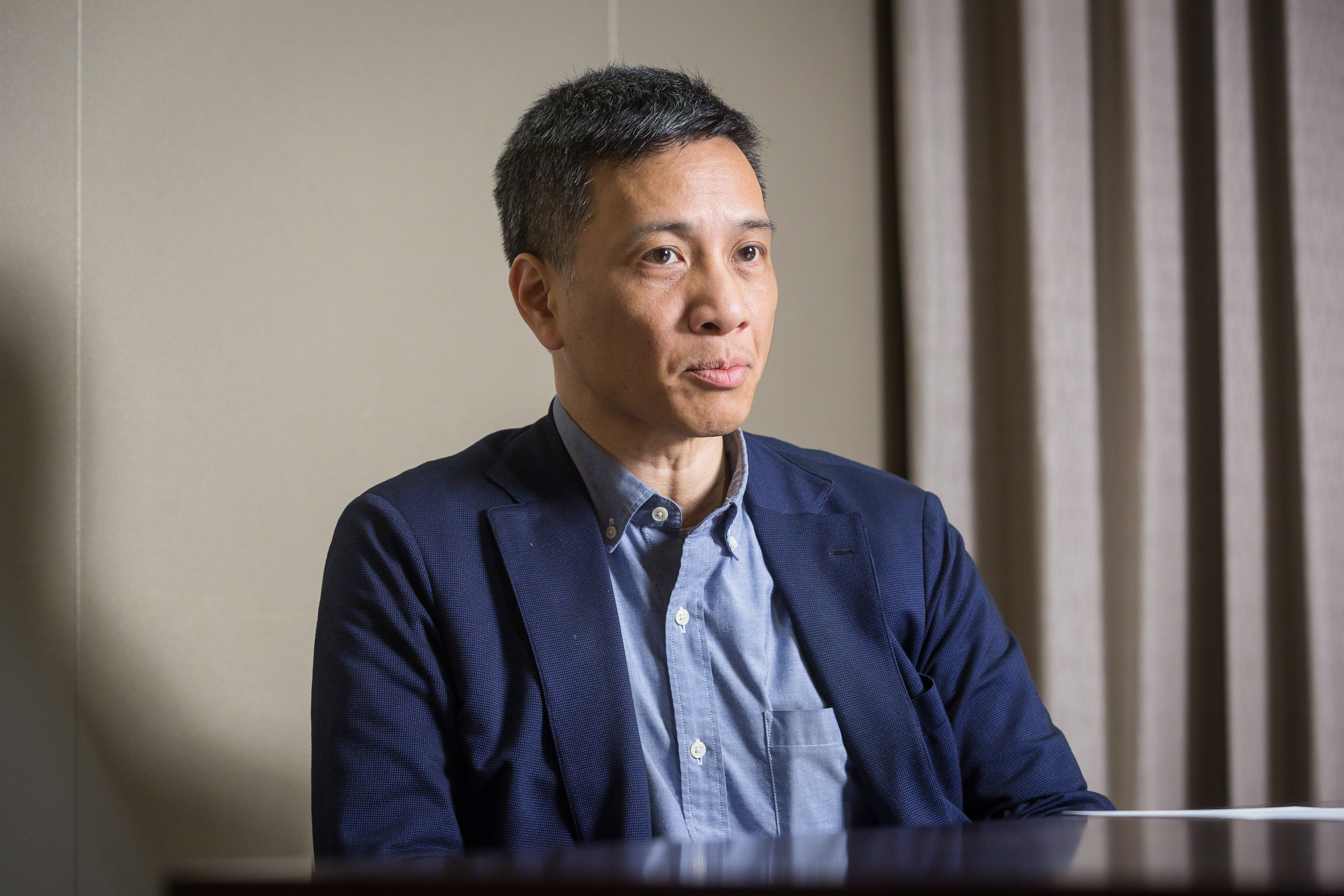 東元引爆成立65年來最大經營權風暴，圖為菱光董事長黃育仁。（本刊資料照）