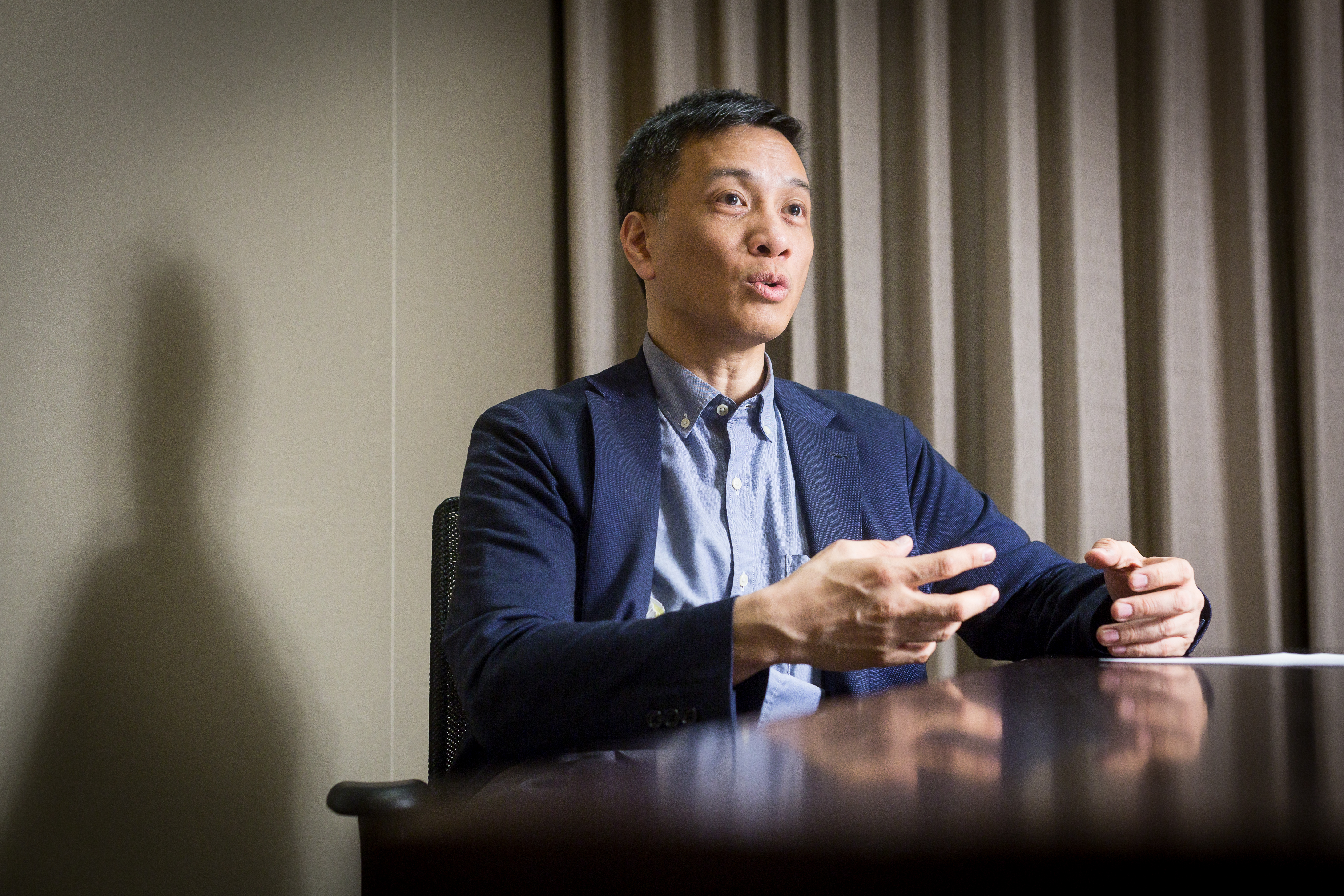 菱光董事長黃育仁指控東元公司派無端指摘。（本刊資料照）