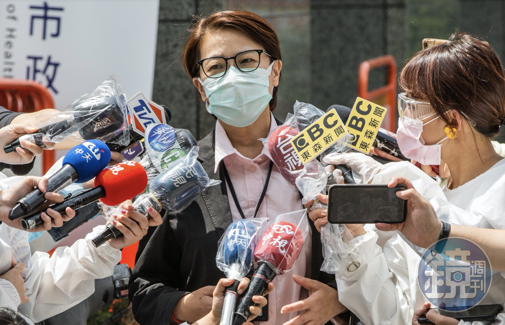 台北副市長黃珊珊表示，北農專案到24日前的確可能還有一些人沒辦法篩到，將多開快篩線加速篩檢。（資料照）