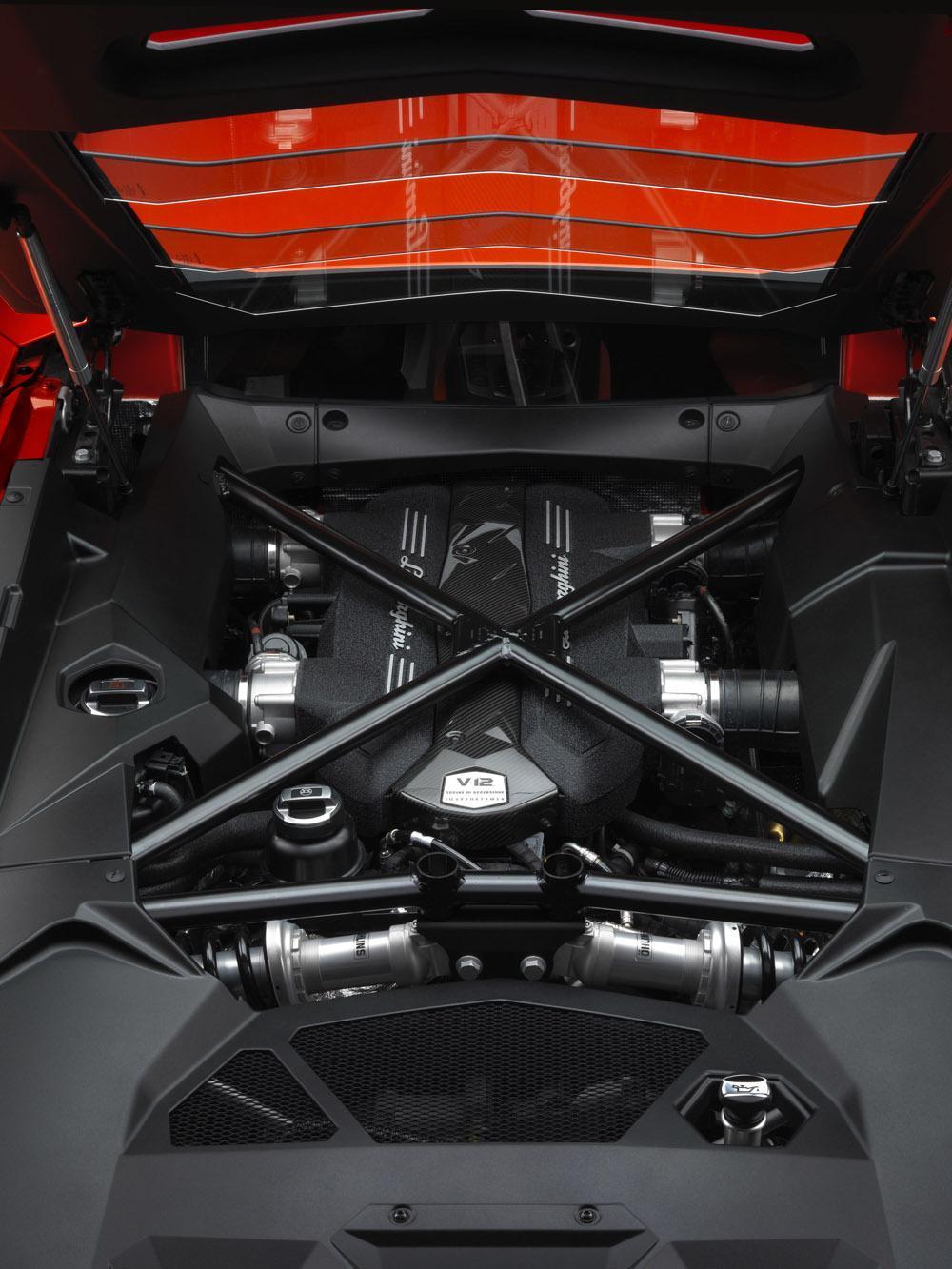Aventador LP 700所搭載的V12引擎。