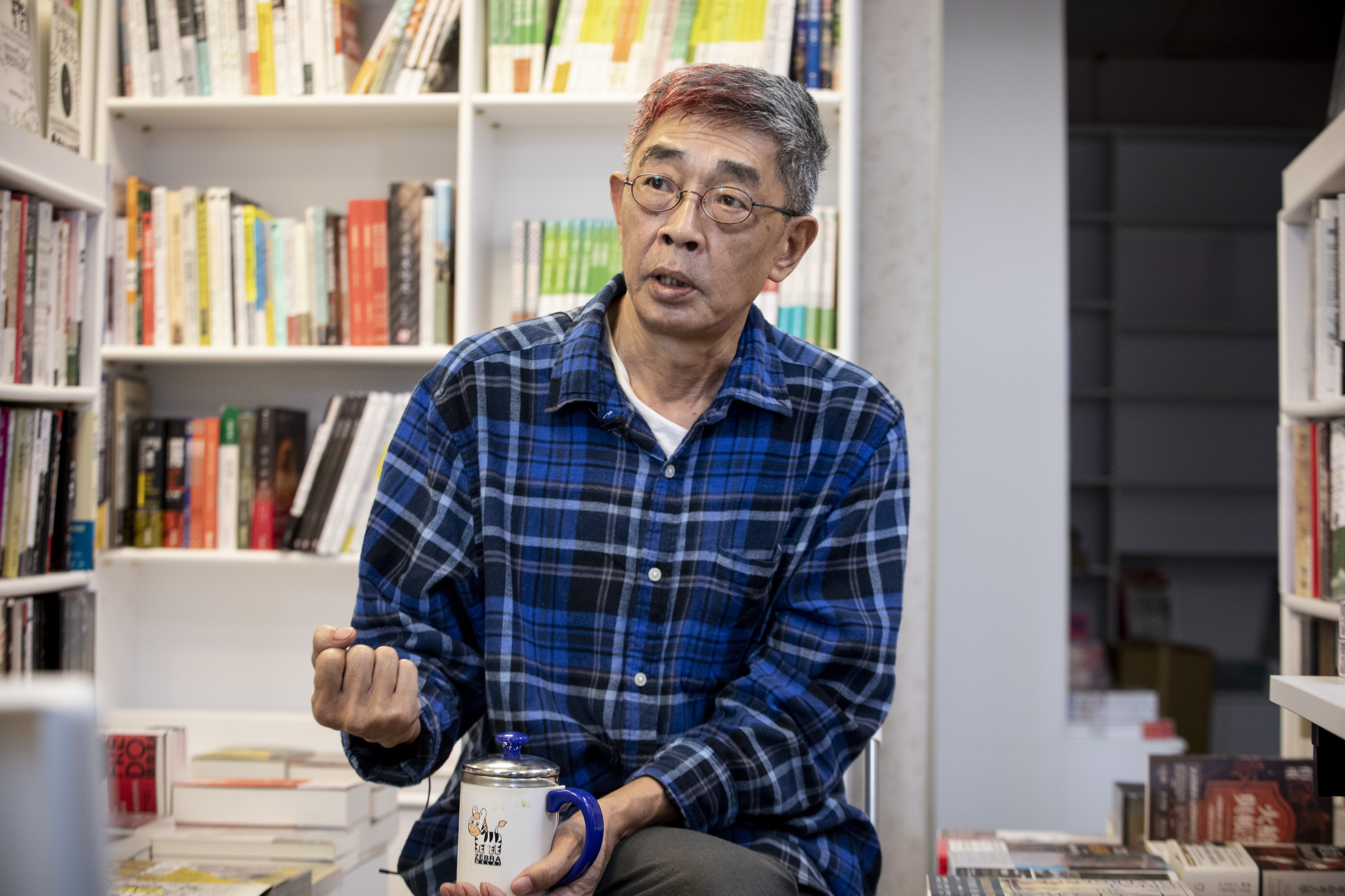 「銅鑼灣書店」創辦人林榮基發起「用讀書助人」募資計畫，希望能幫助弱勢團體。（本刊資料照）