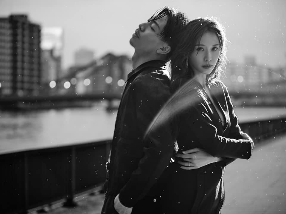 AKIRA與林志玲日前慶祝結婚2週年。（翻攝林志玲臉書）