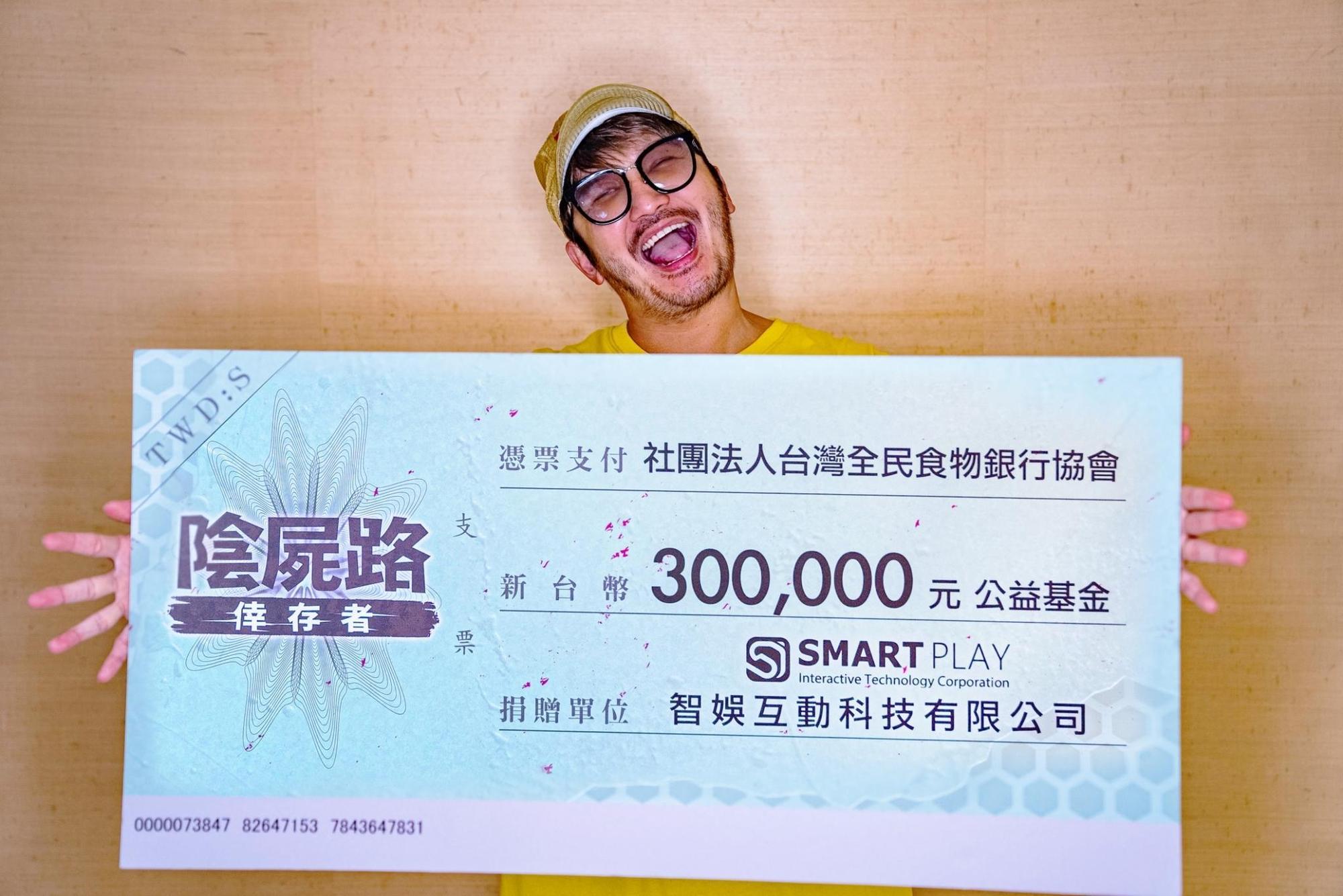 《陰屍路:倖存者》公益大使林柏昇KID分享他的生存之道就是「永保初心」。(赫亞曼公關提供)