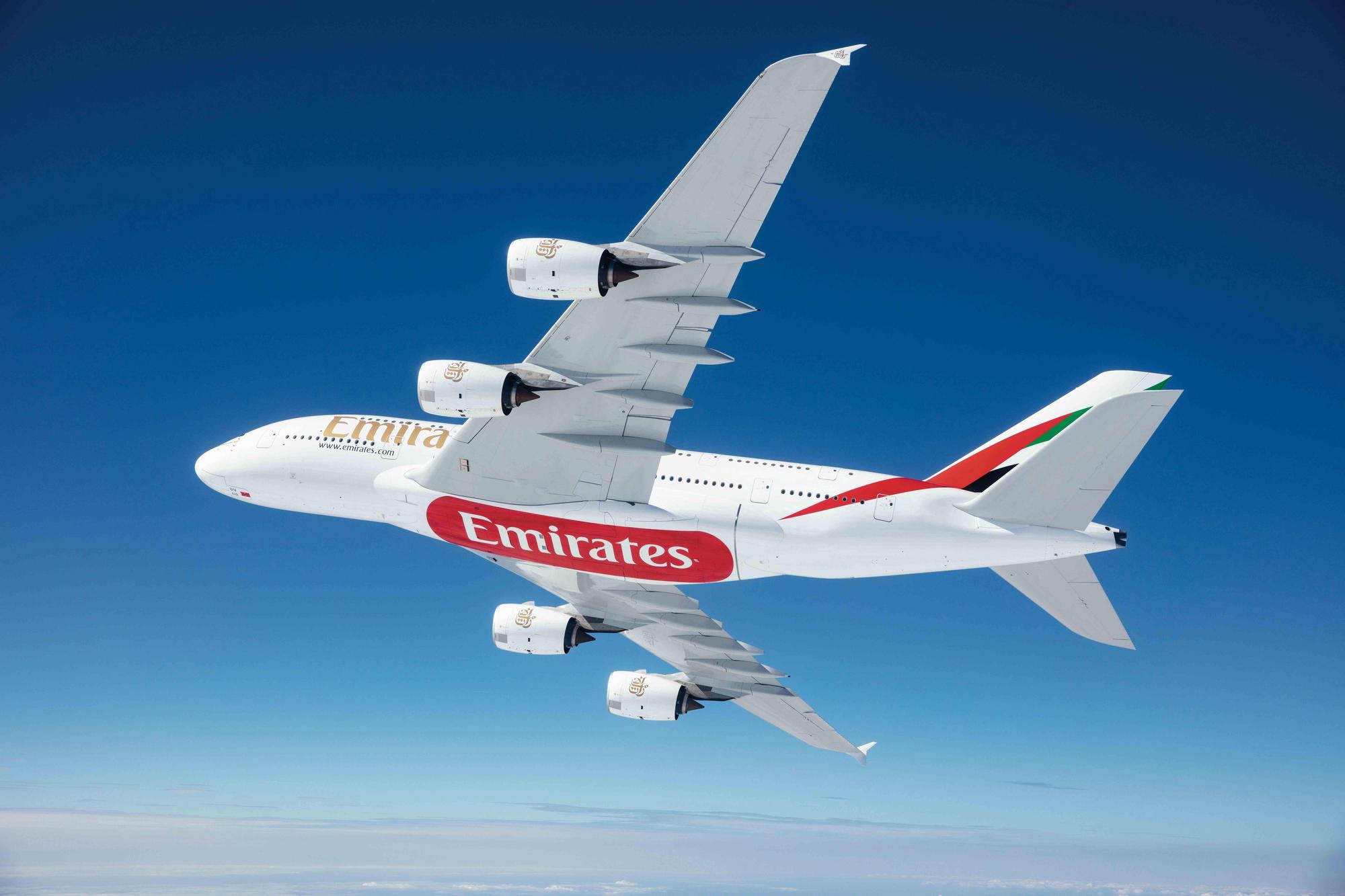 阿聯酋航空將擴大A380機隊的夏季飛行網絡，也顯現全球航空業需求大增。（阿聯酋航空提供）