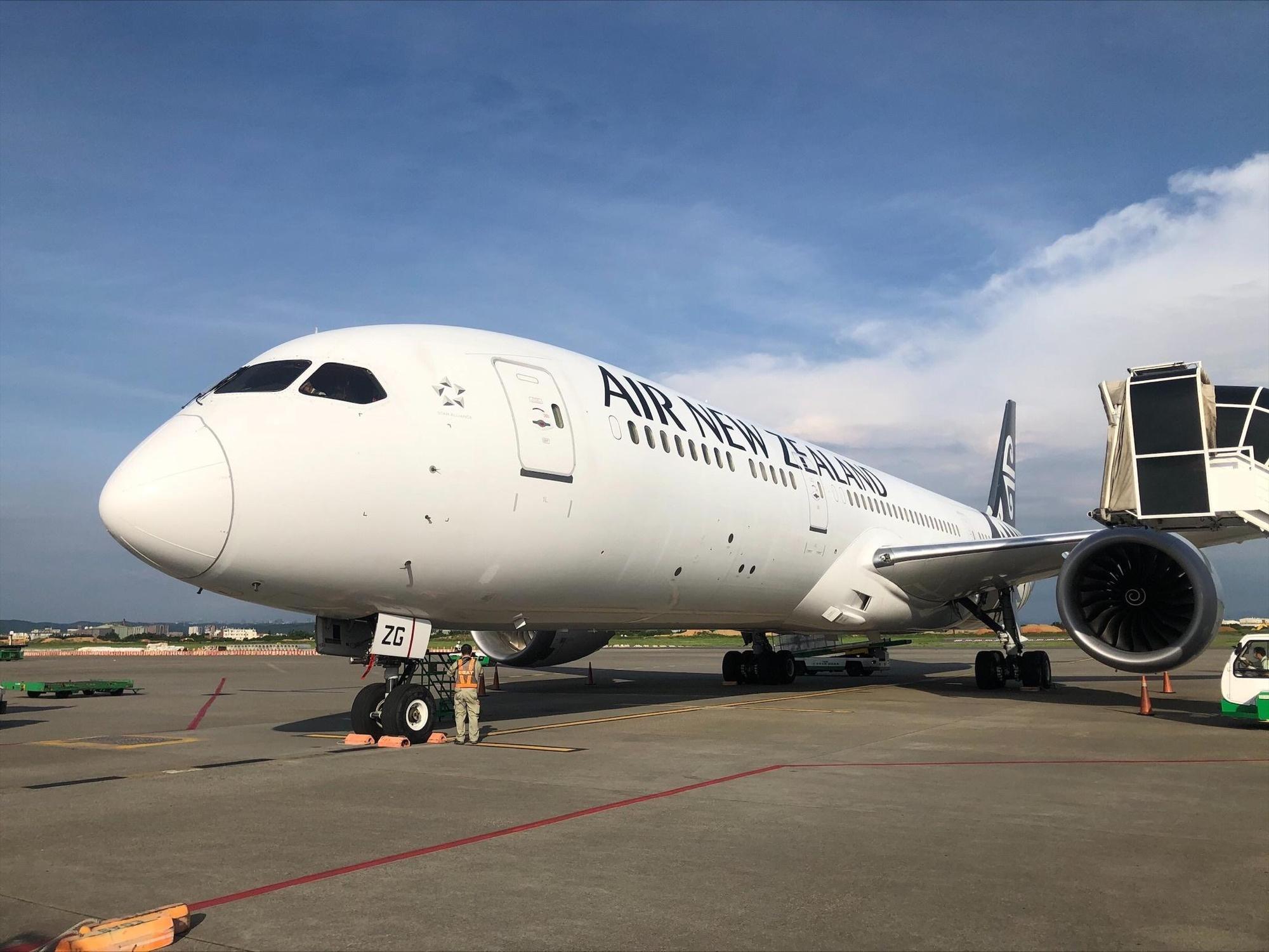 紐西蘭航空已於6月13日恢復每週兩班貨運服務，並從8月起復飛每月1班台北—奧克蘭客運航班。（紐西蘭航空提供）