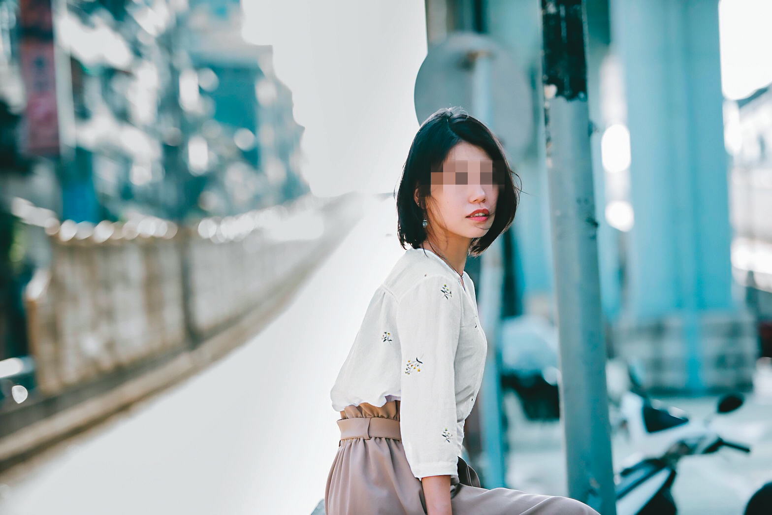 小魚的外拍照。(小魚家人提供)