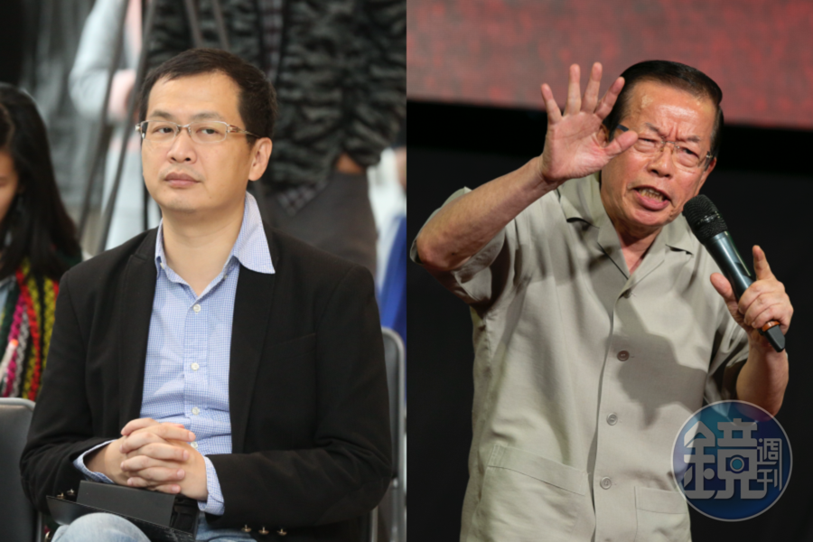 對於謝長廷(右)希望國人不要批評政府接受外國疫苗是「乞丐」,羅智強(左)則認為謝誤解其義。(本刊資料照)