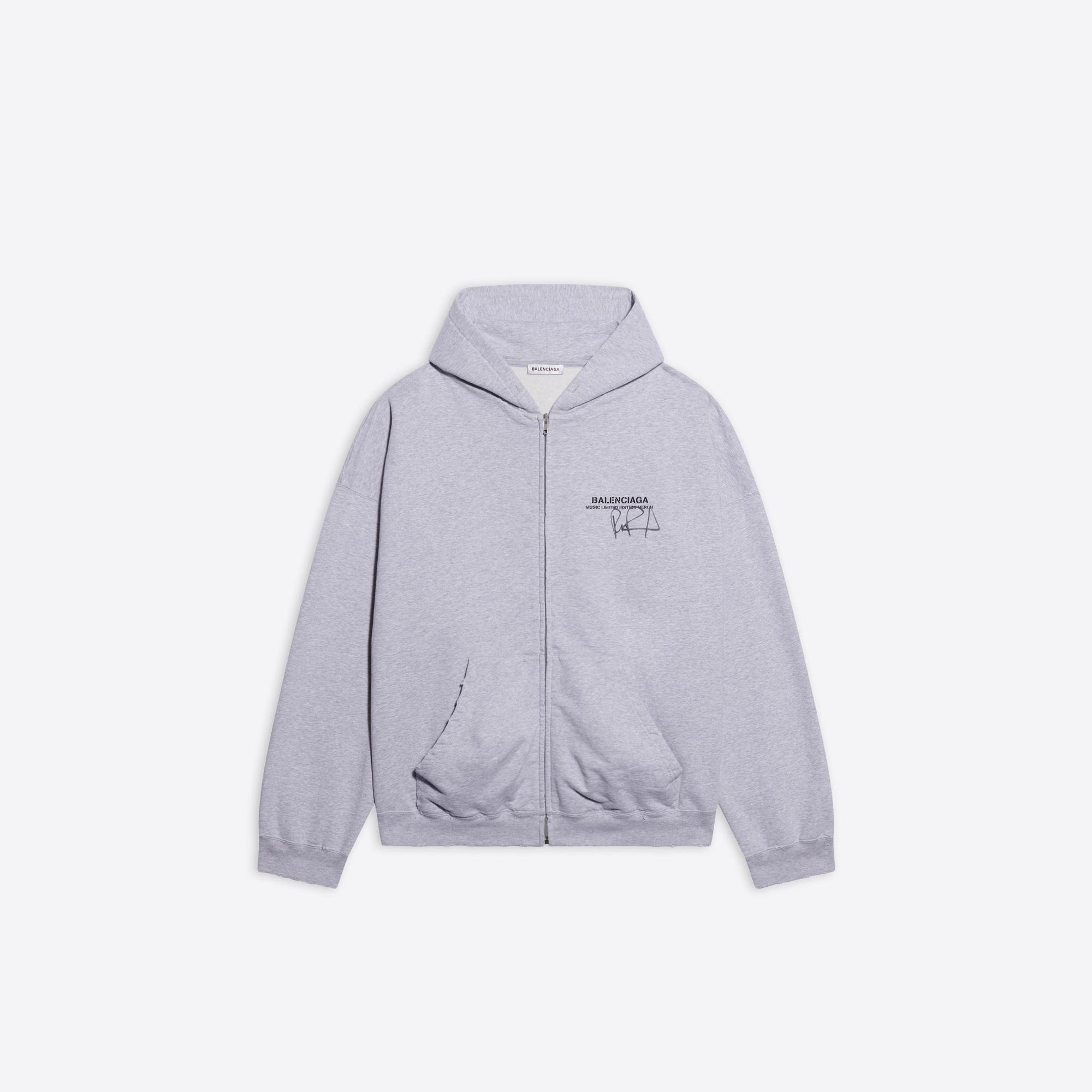 Zip-up Hoodie NT$32,500 Balenciaga。（Balenciaga提供）