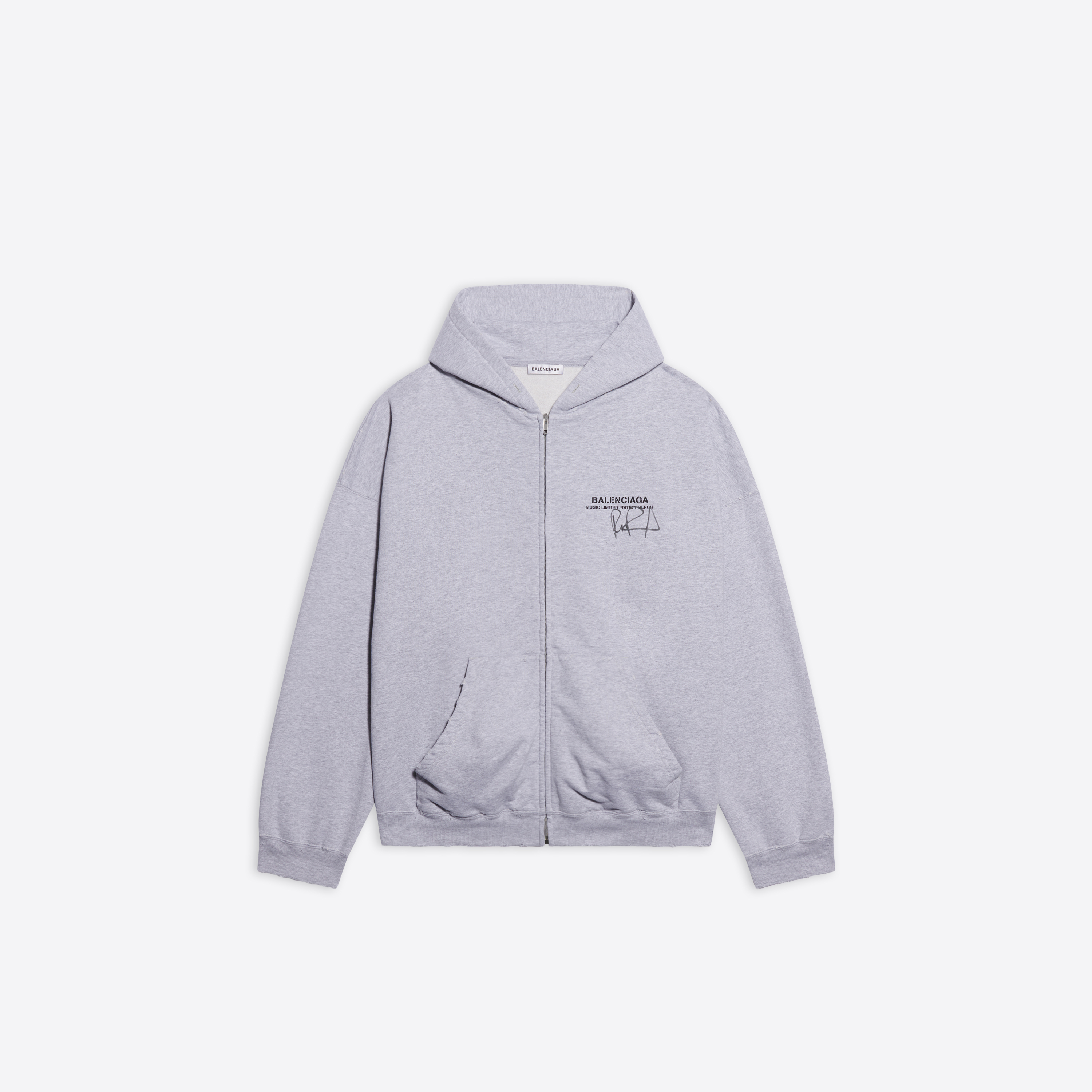 Zip-up Hoodie NT$32,500 Balenciaga。(Balenciaga提供)