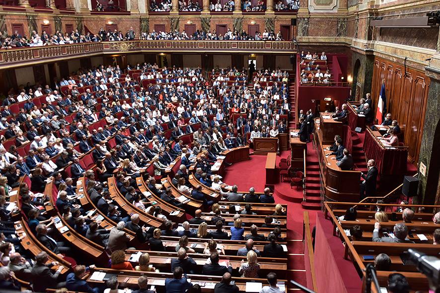 法國國民議會在6月22日正式提出「將台灣納入國際組織轄下工作及多邊平台」的友我決議案。（翻攝自François de Rugy臉書）