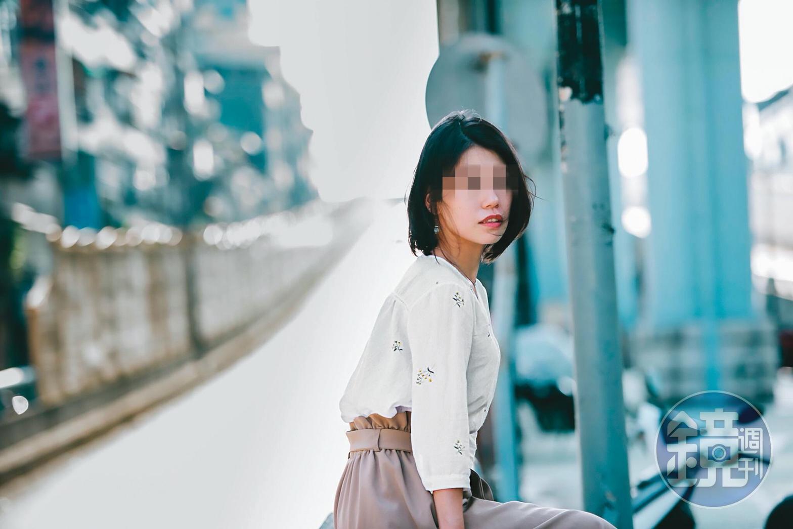 小魚的外拍照。(小魚家人提供)