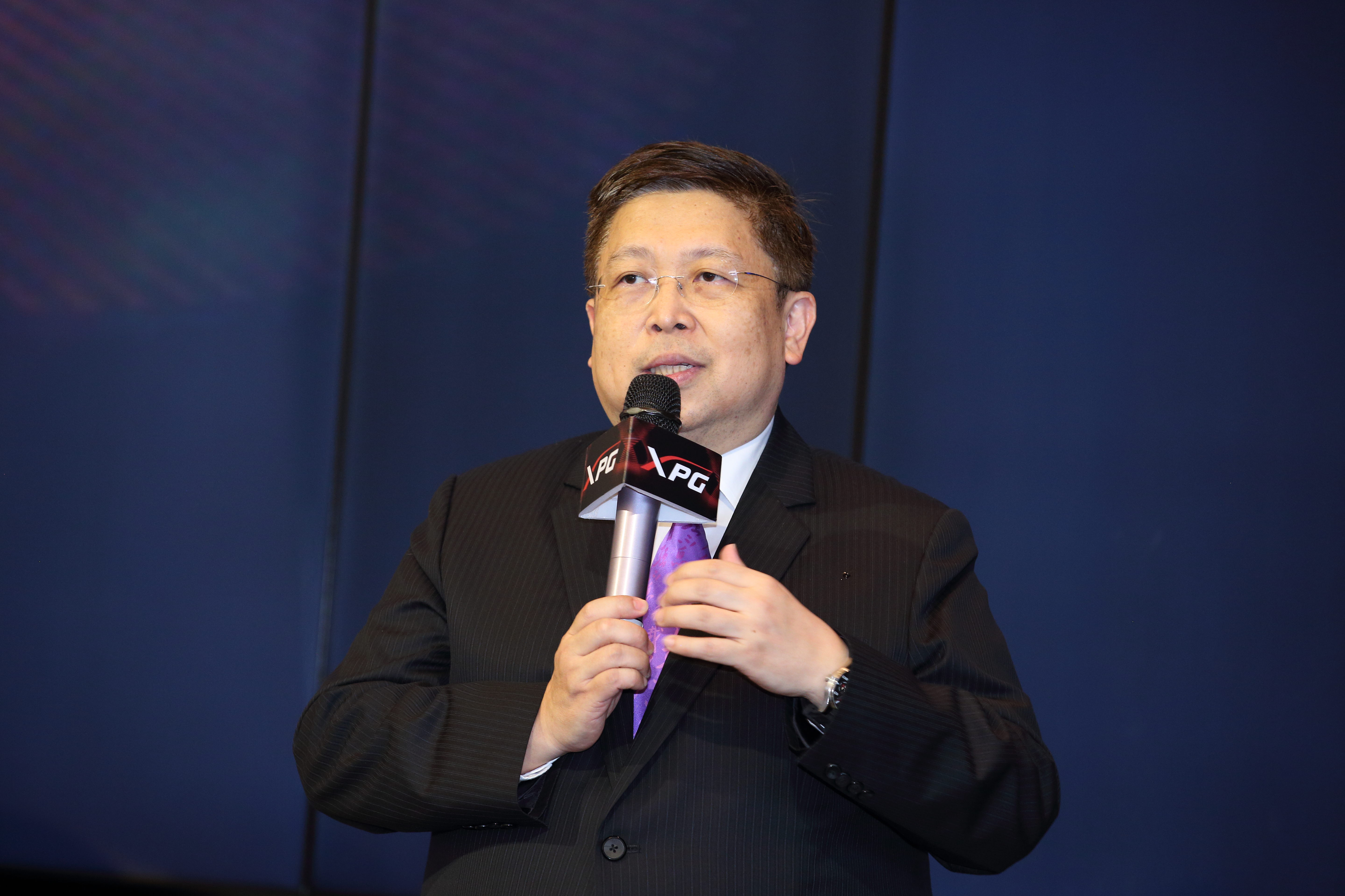 因應台灣新冠肺炎疫情嚴峻，威剛願補助旗下員工赴關島打疫苗；圖為威剛科技董事長陳立白。（本刊資料照）