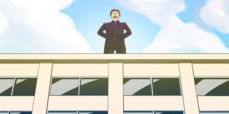 該節目人氣單元「未成年主張」會請學生至屋頂，大聲喊出平常難以對人開口的內心話，可能是愛的告白、對家人的抱怨或日常煩惱，相當受歡迎。（翻攝自TBS官網）