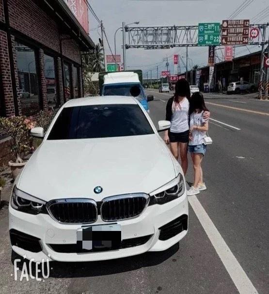 印尼黃氏姊妹花化身「台灣通」開BMW等名貴轎車四處遊山玩水。（移民署提供）
