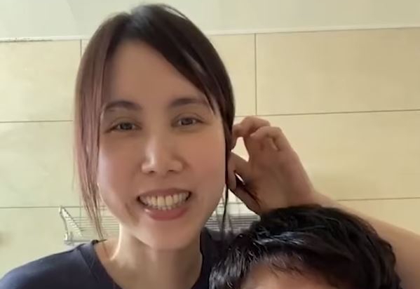 余苑綺8月又要進醫院開刀取出腫瘤。（翻攝自余苑綺臉書）