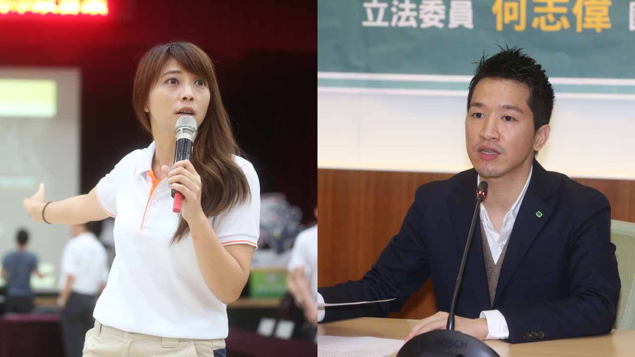 陳思宇（左）認為何志偉（右）的道歉沒誠意。（本刊資料照）